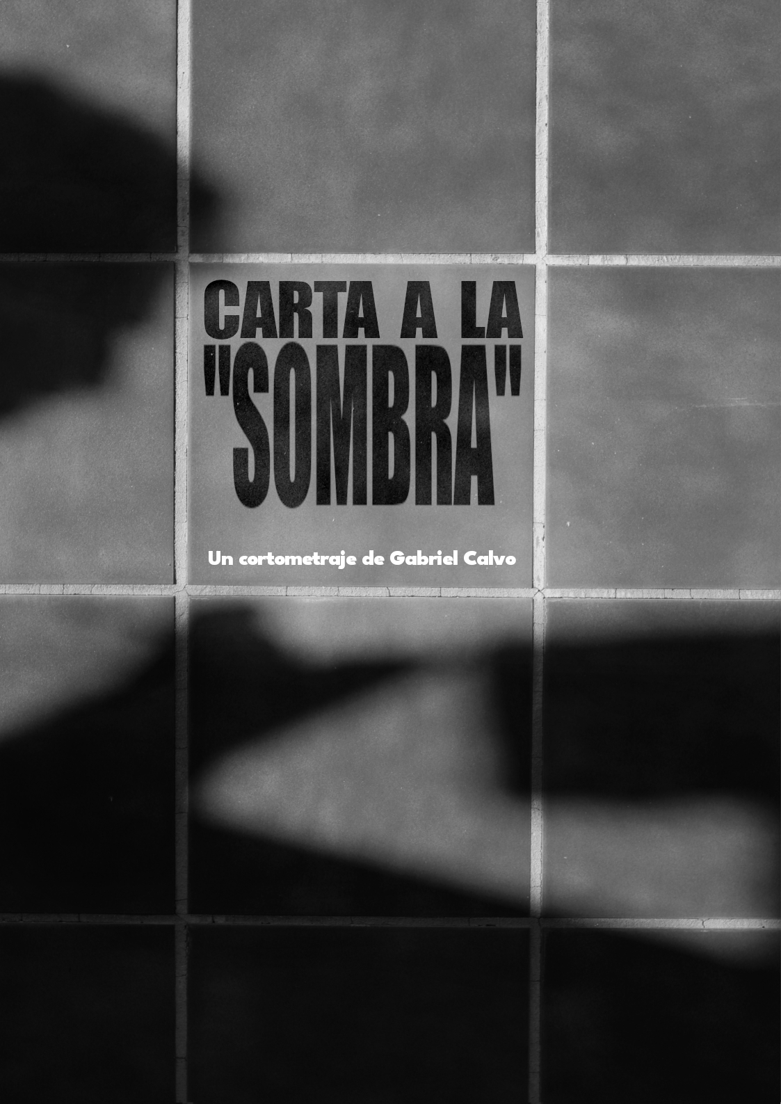 Póster del corto Carta a la «Sombra»