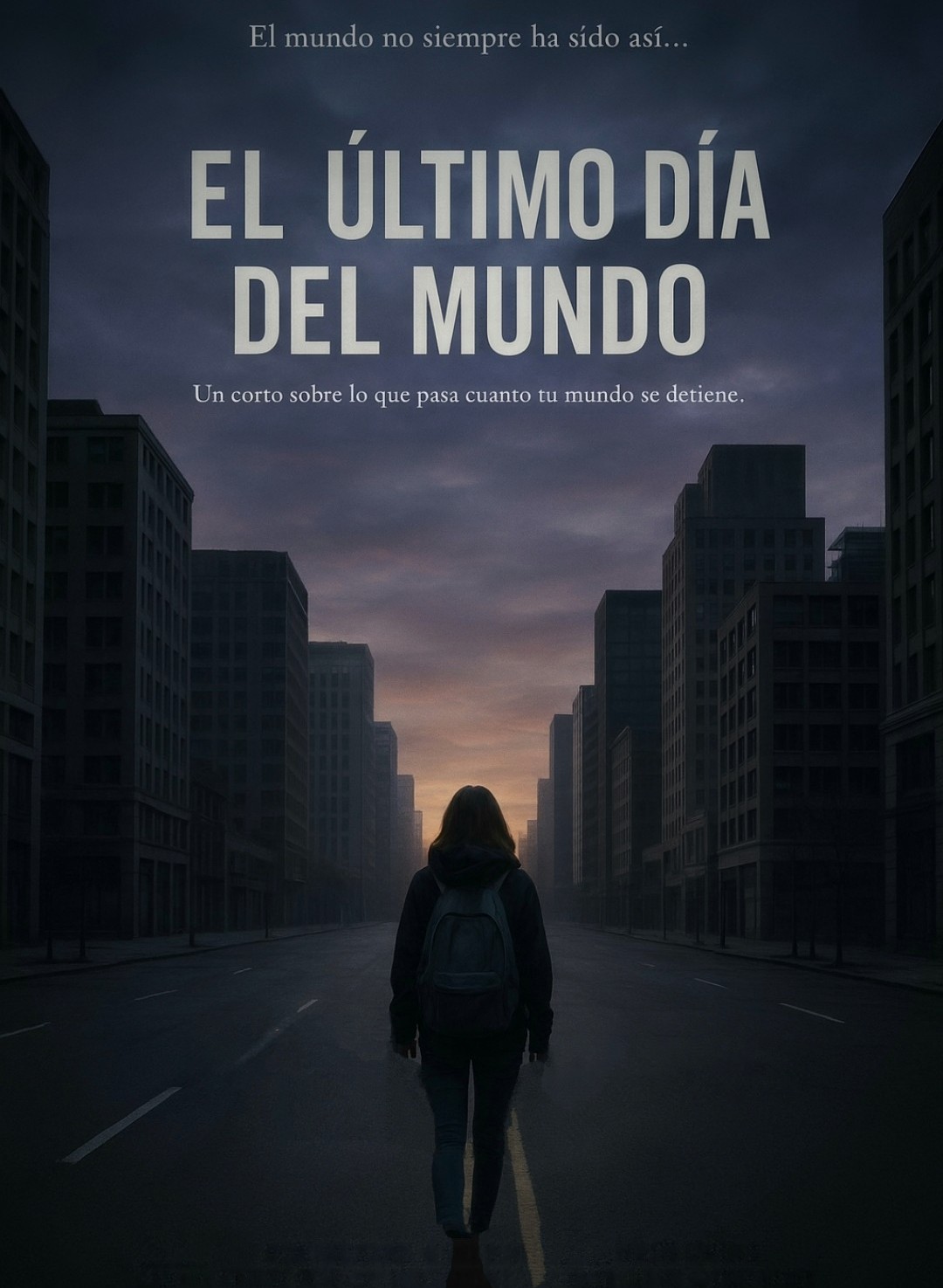 Póster del corto El último día del mundo