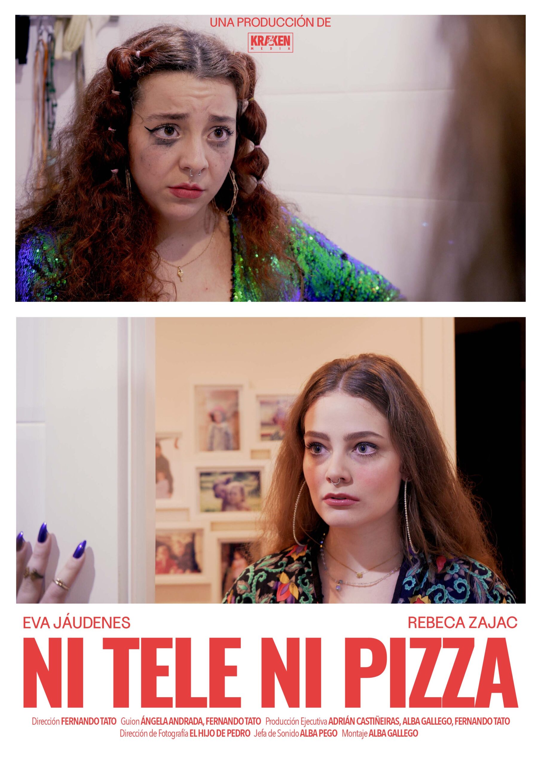 Póster del corto Ni tele ni pizza