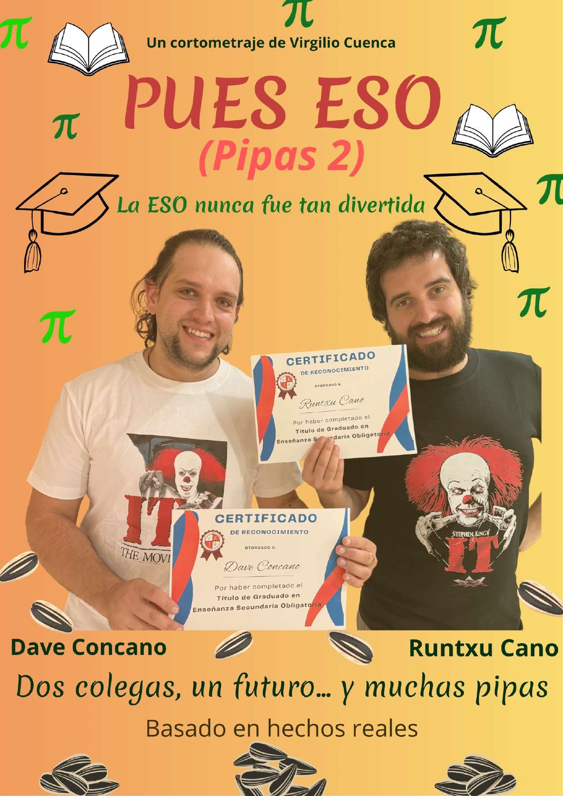 Póster del corto Pues ESO (Pipas 2)