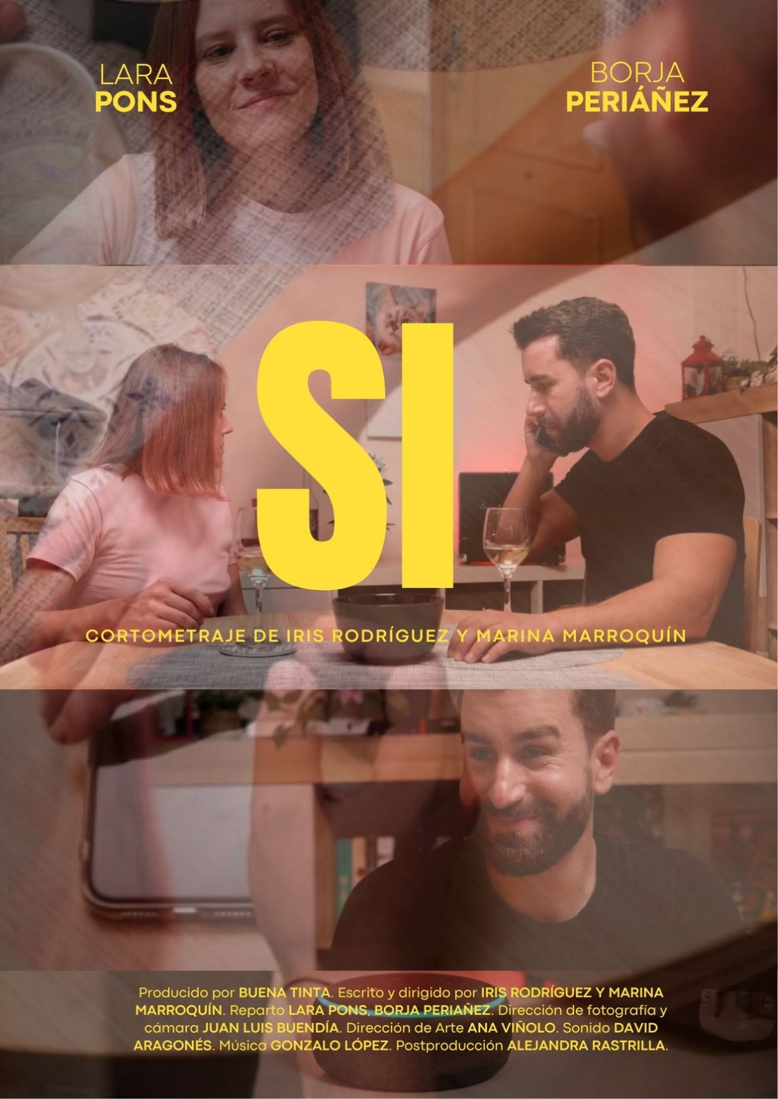 Póster del corto Sí