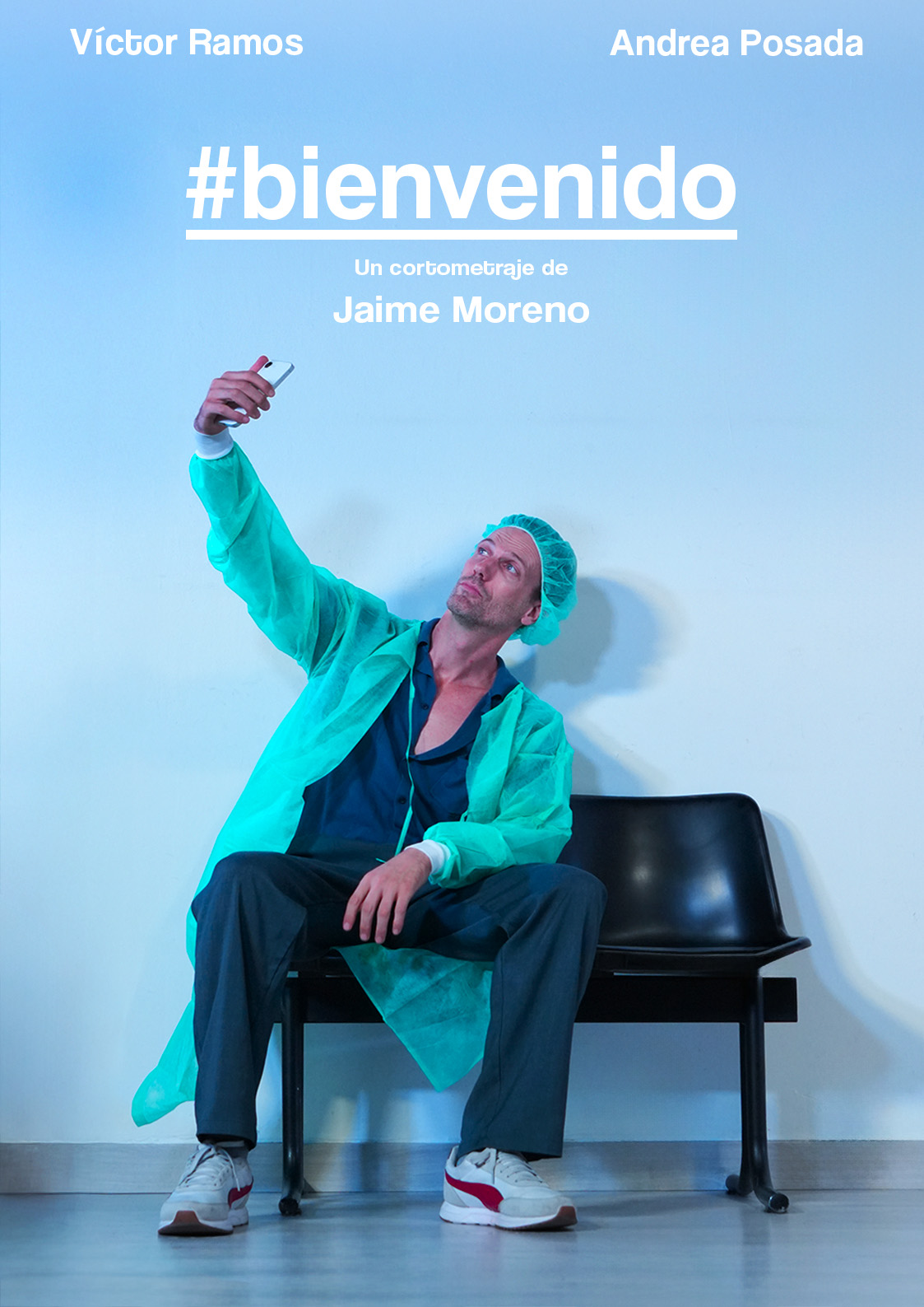 Póster del corto #bienvenido