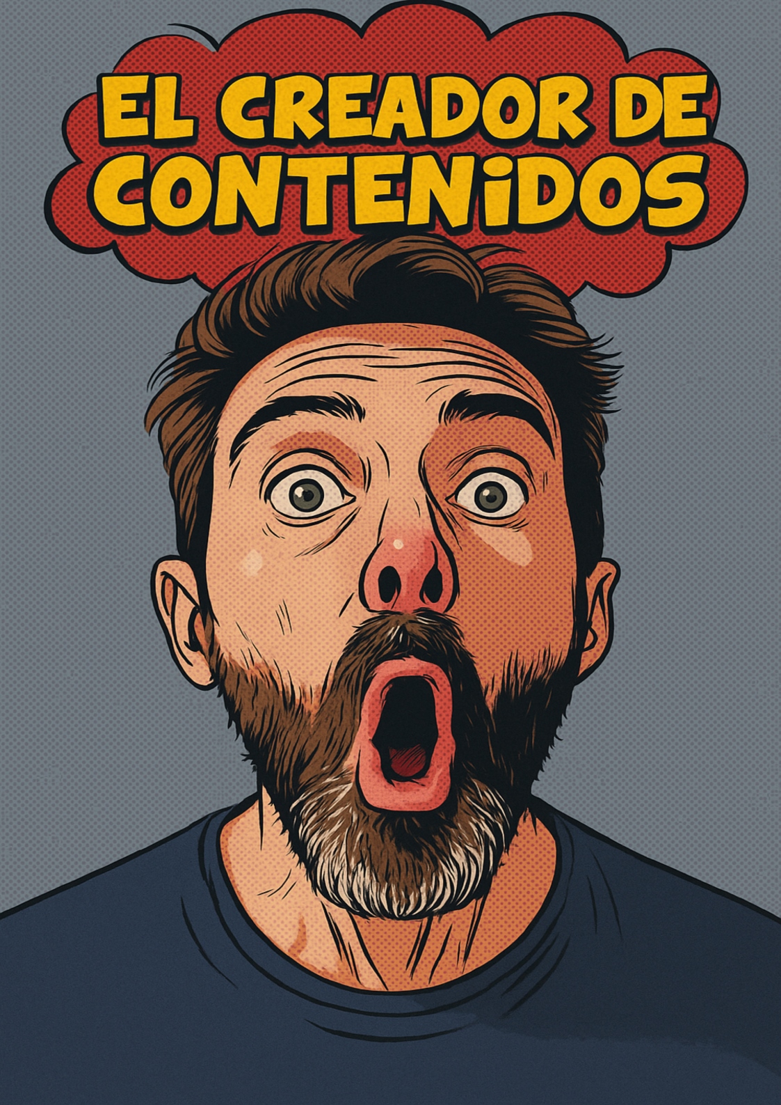 Póster del corto El creador de contenidos