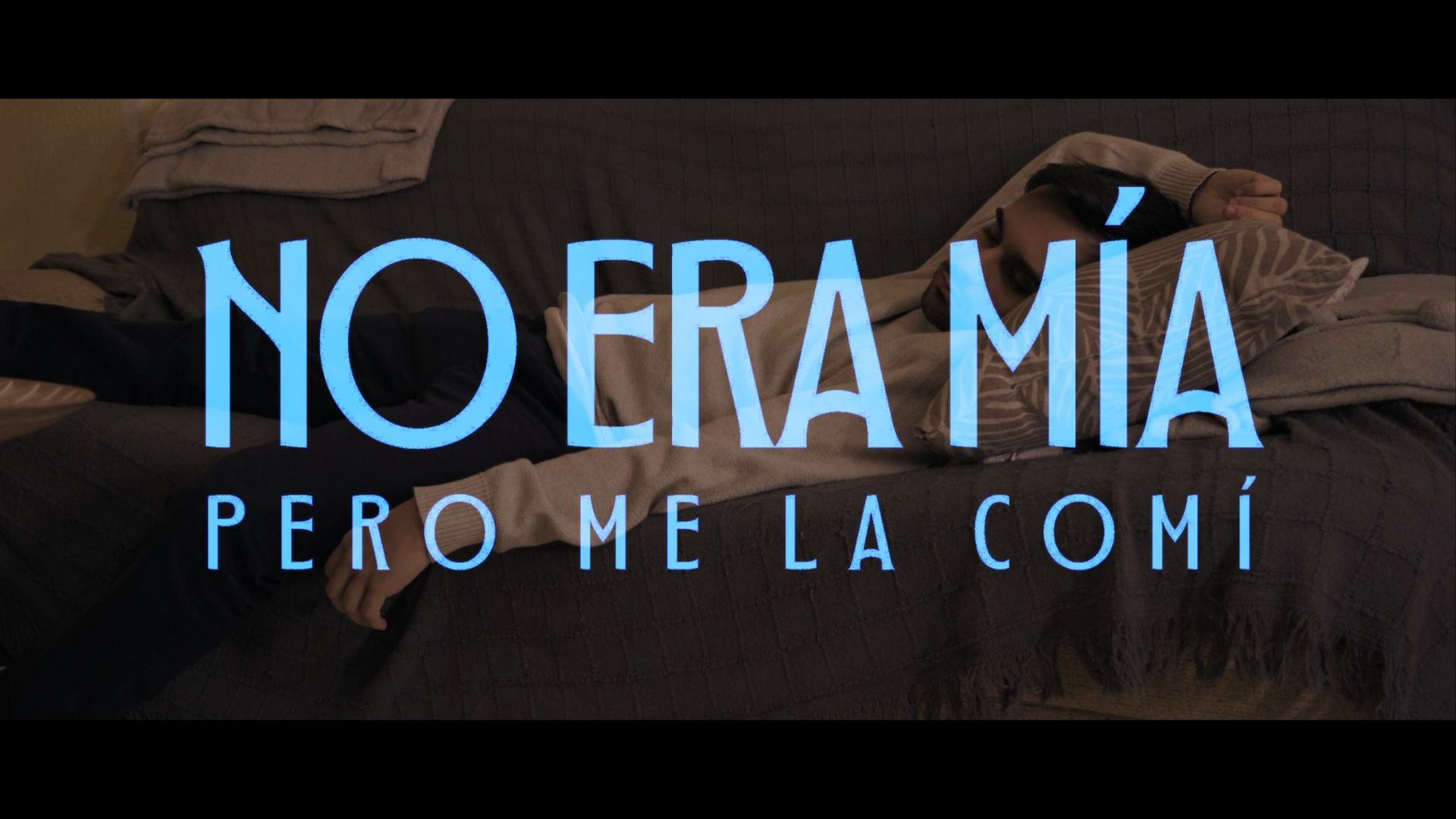 Póster del corto No era mía, pero me la comí.