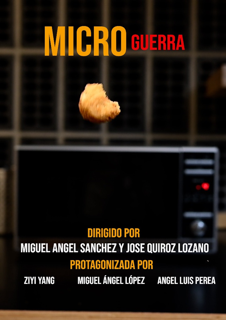 Póster del corto Microguerra
