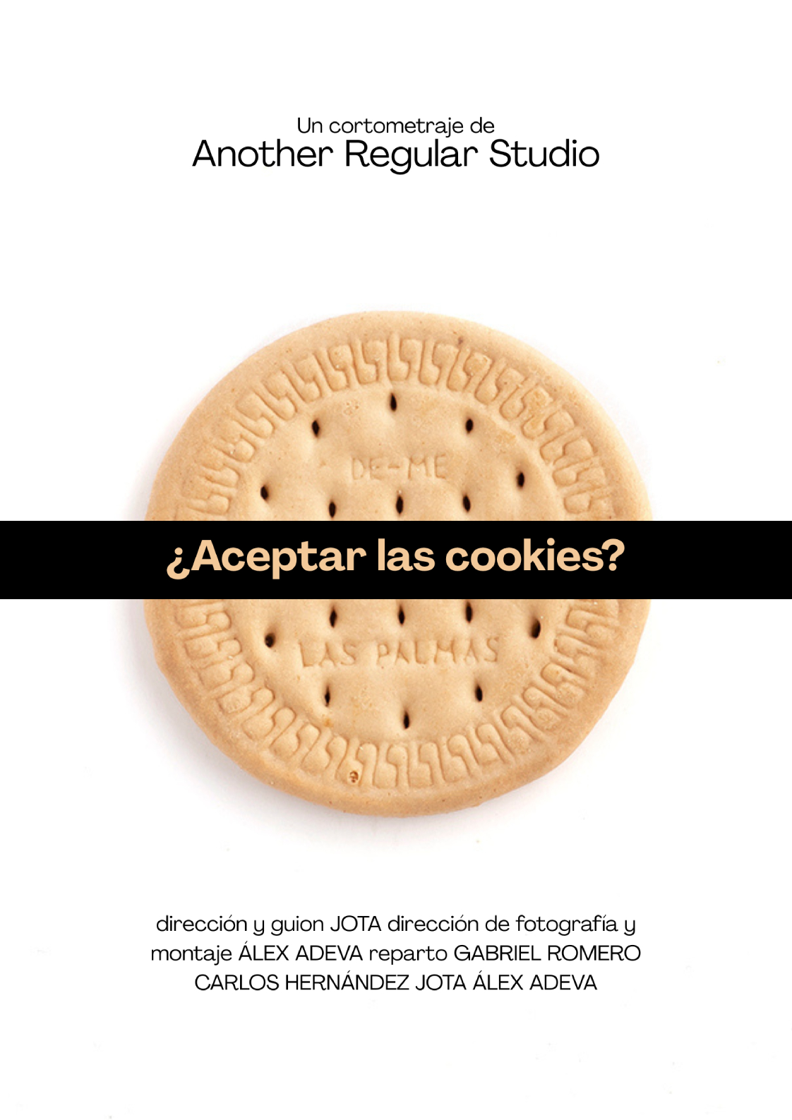 Póster del corto ¿Aceptar las cookies?