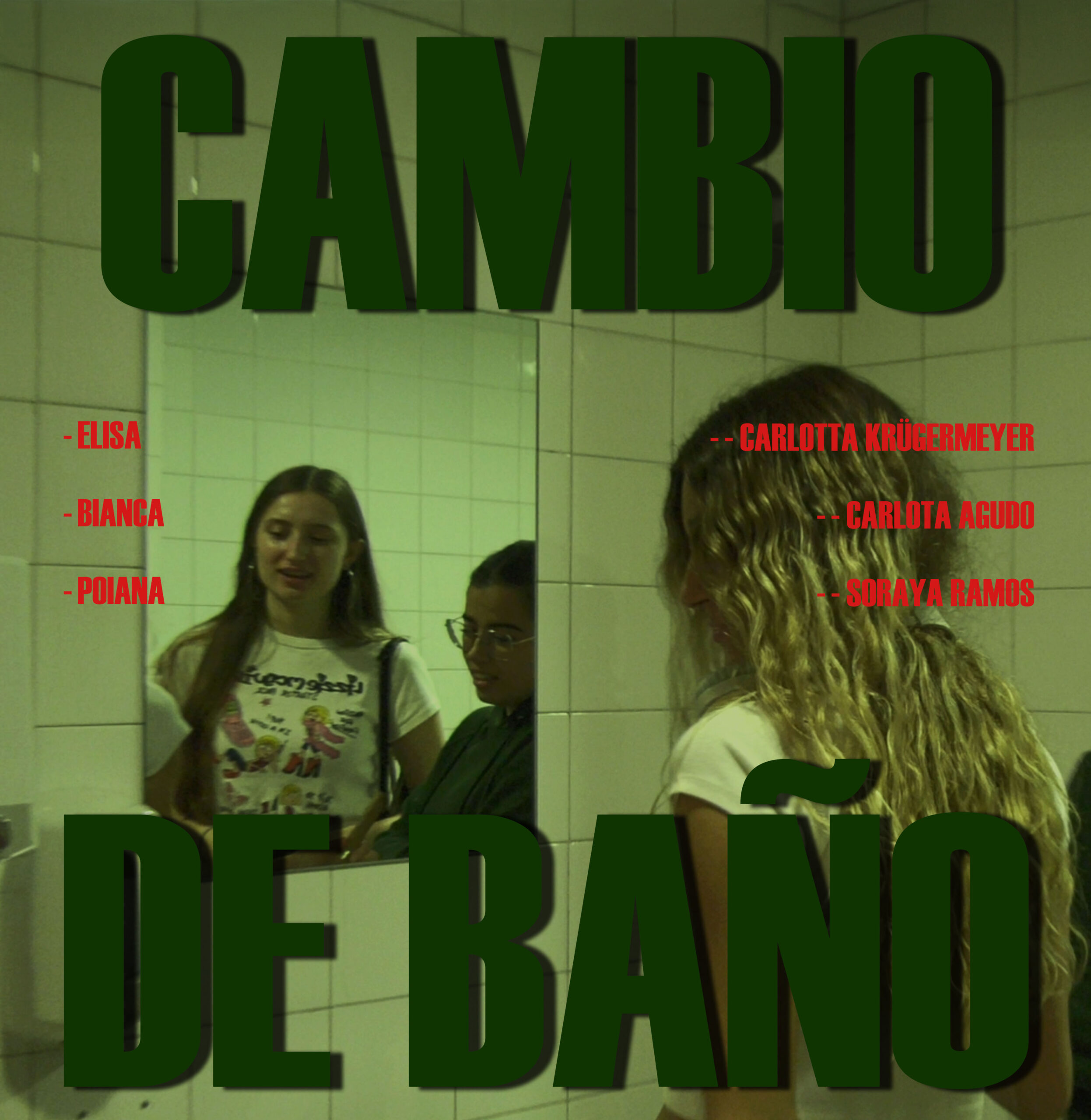 Póster del corto Cambio de Baño