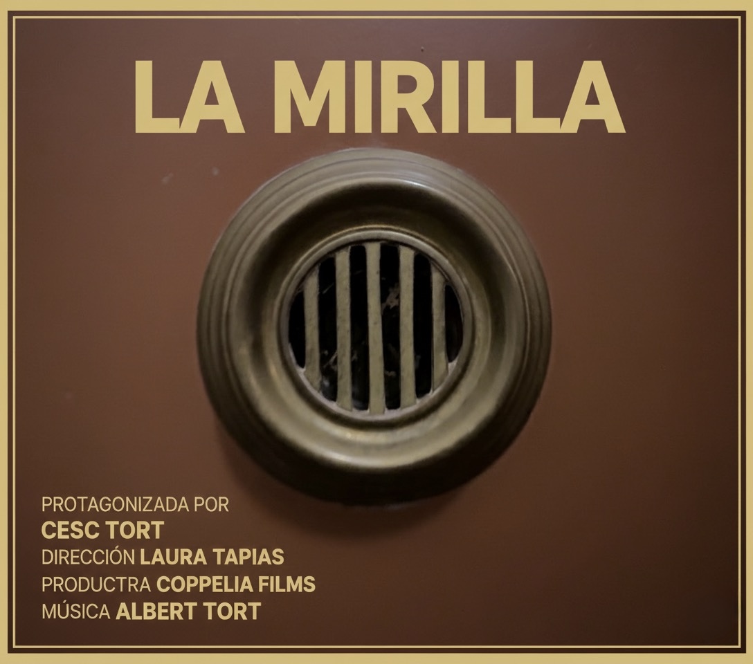 Póster del corto DESDE LA MIRILLA