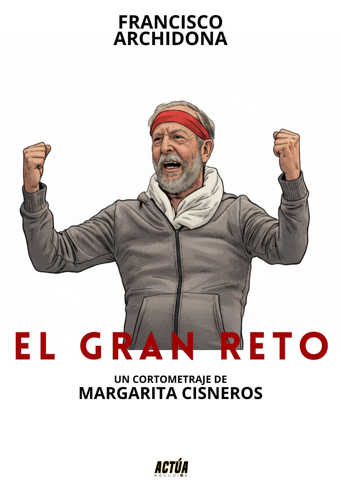 Póster del corto EL GRAN RETO