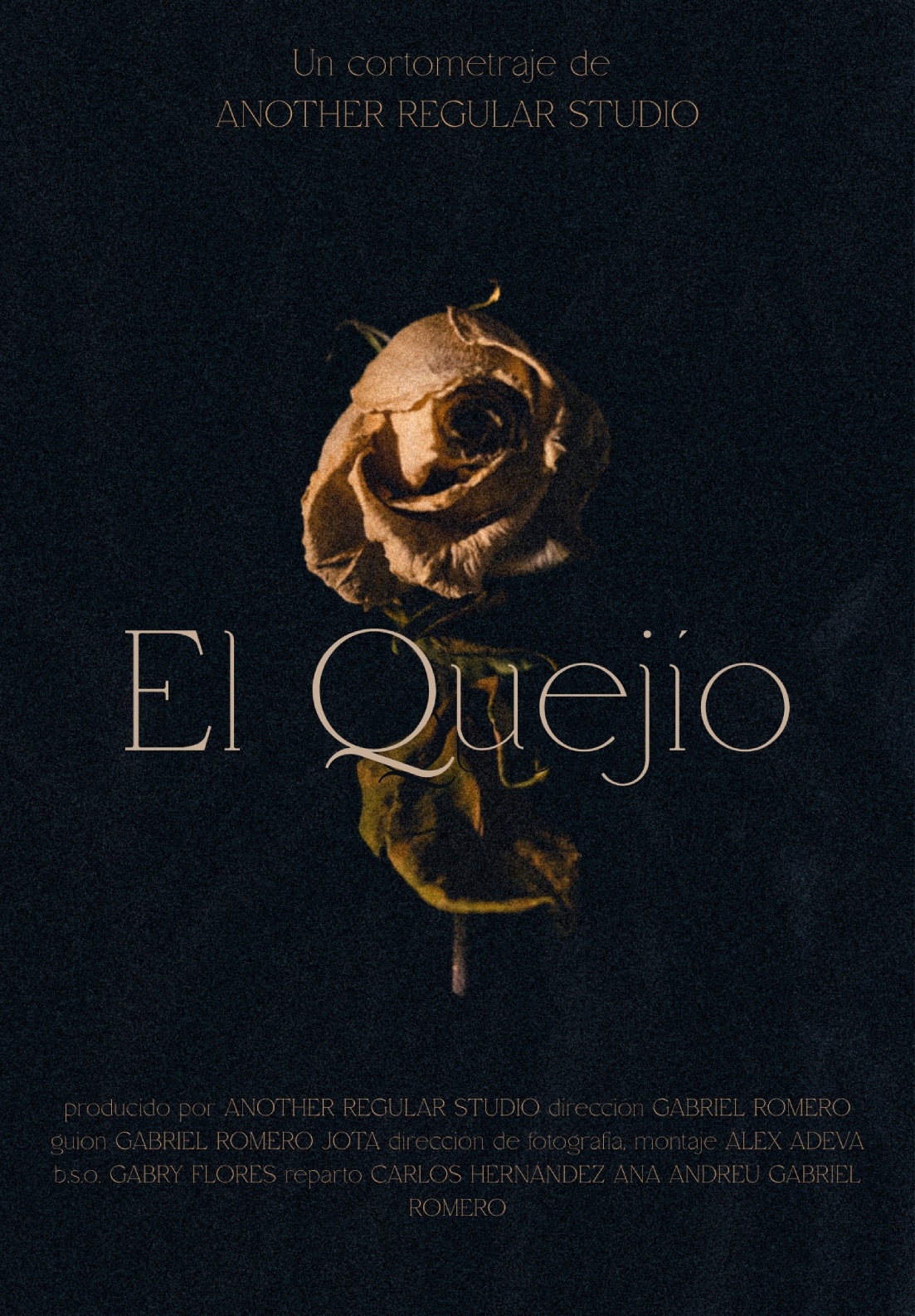 Póster del corto El Quejío