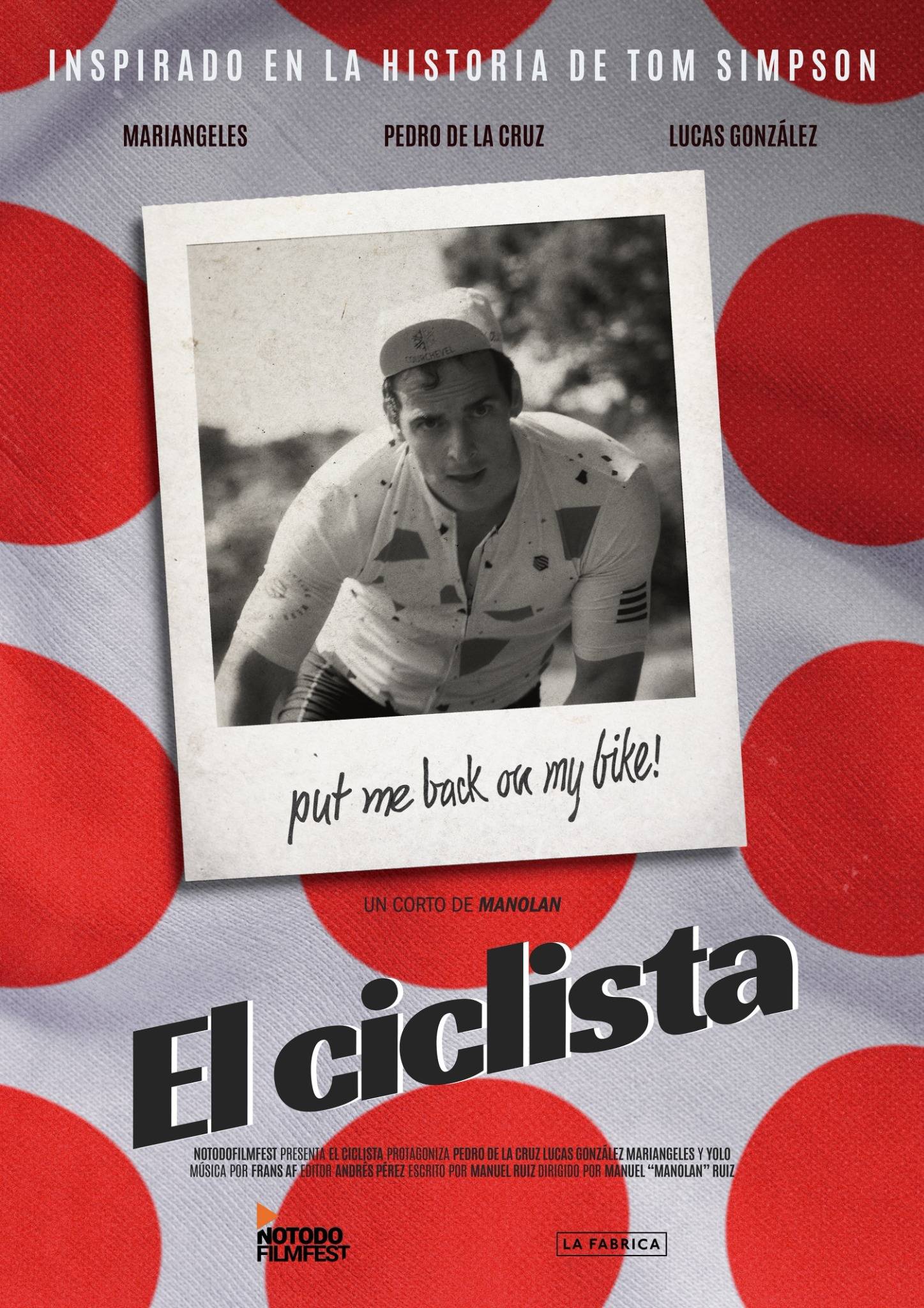 Póster del corto El Ciclista