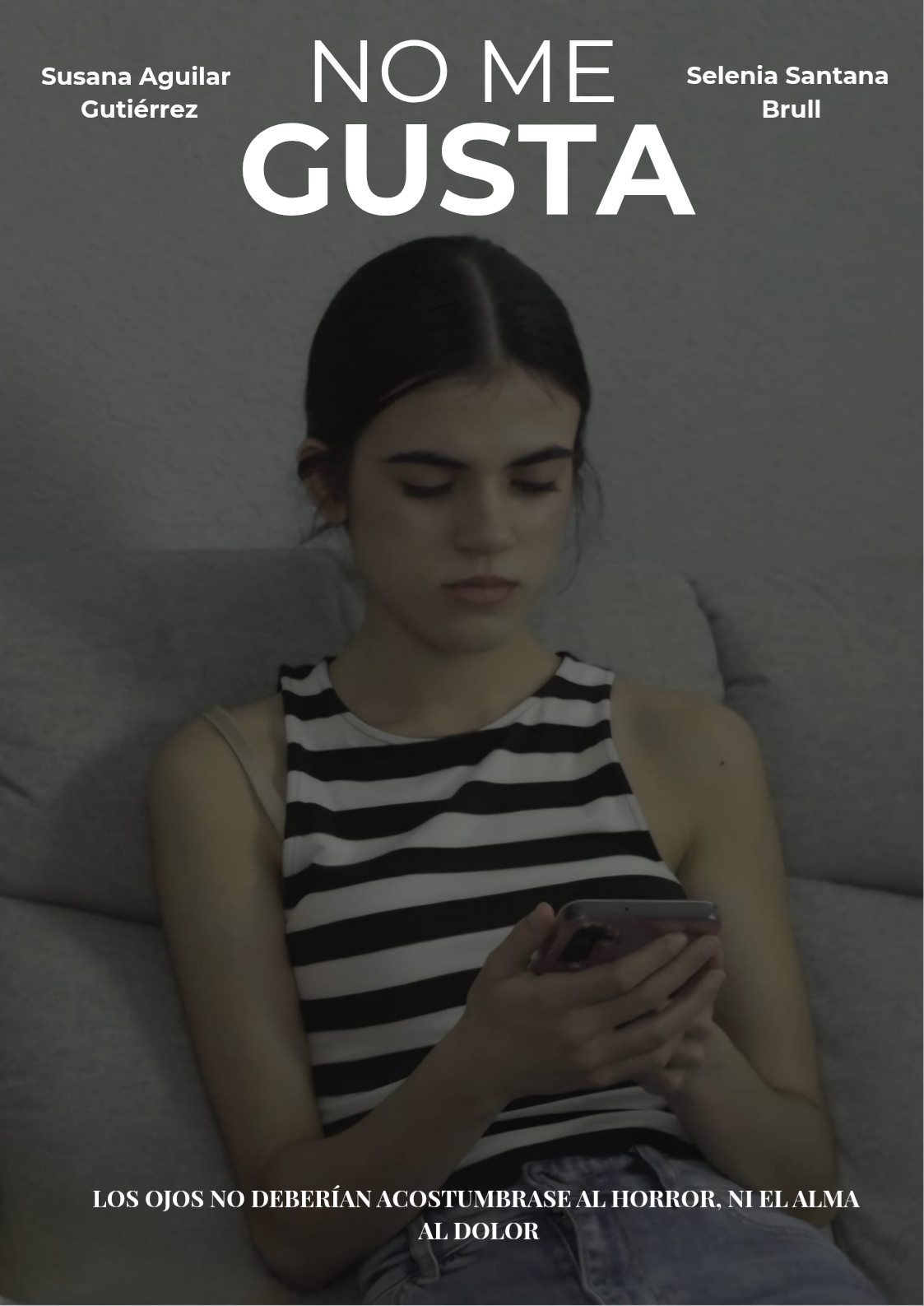 Póster del corto NO ME GUSTA