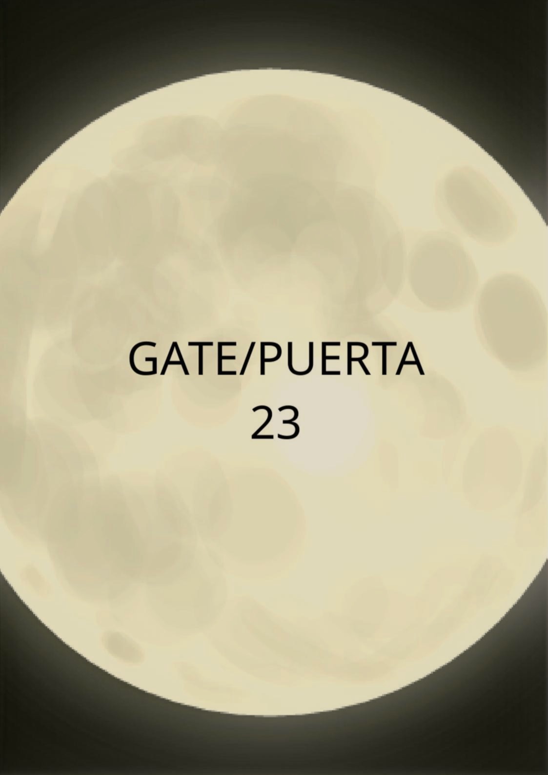Póster del corto GATE/PUERTA23
