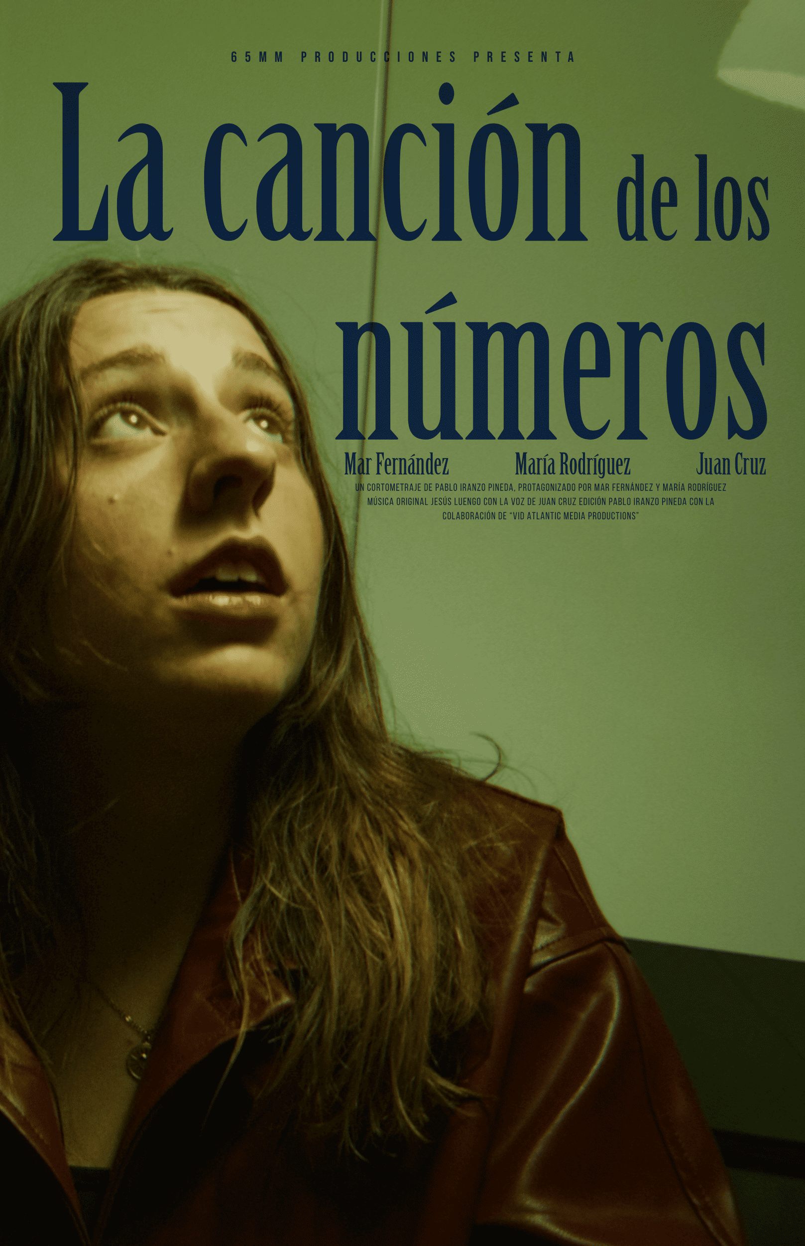 Póster del corto La Canción de los Números