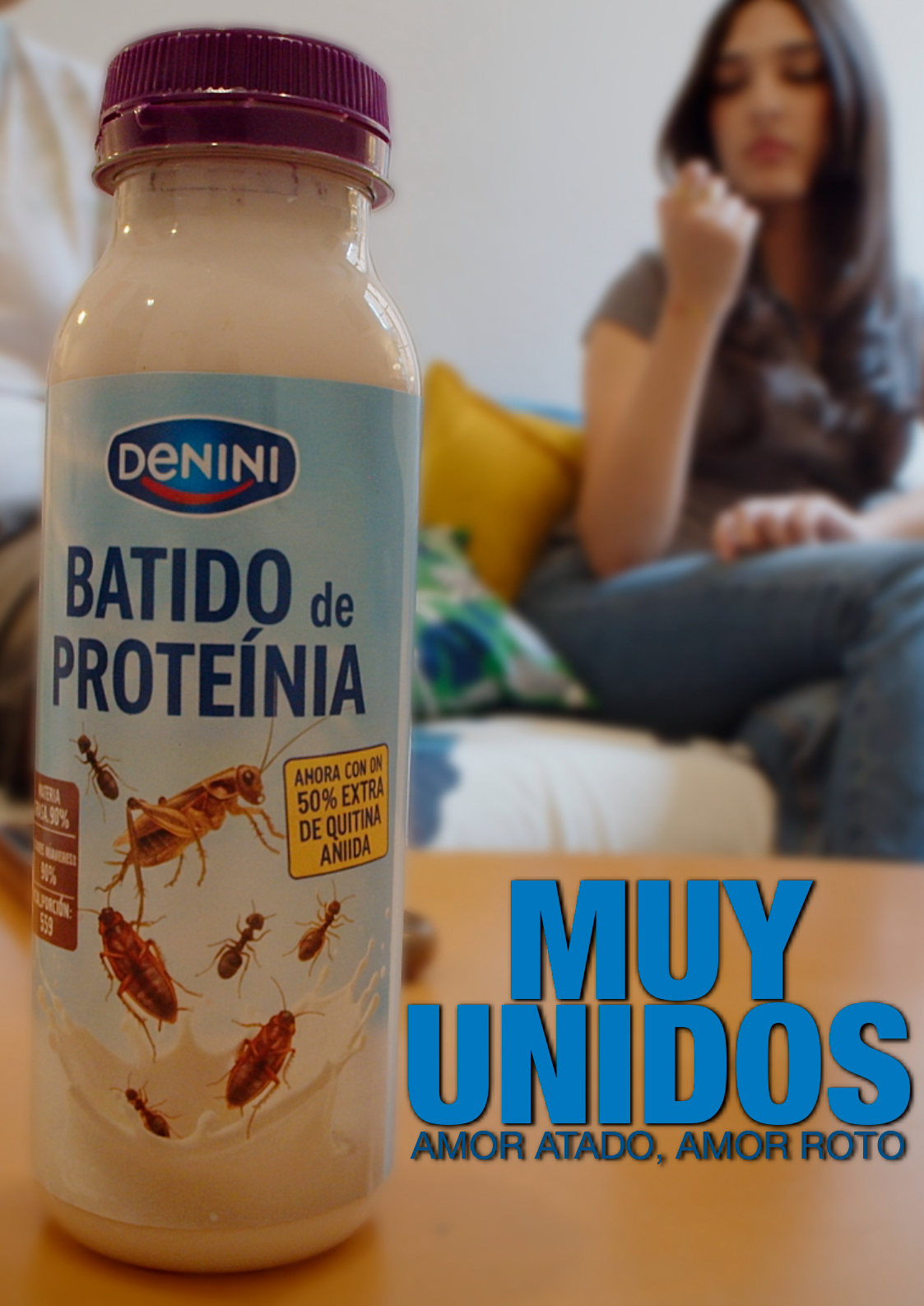 Póster del corto MUY UNIDOS