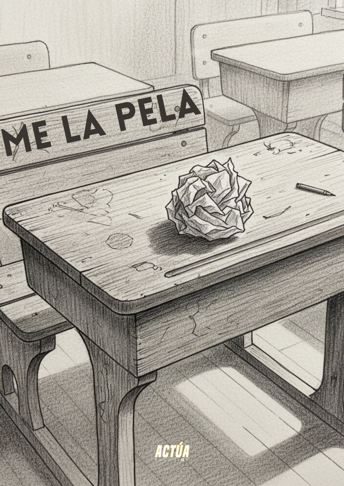 Póster del corto ME LA PELA