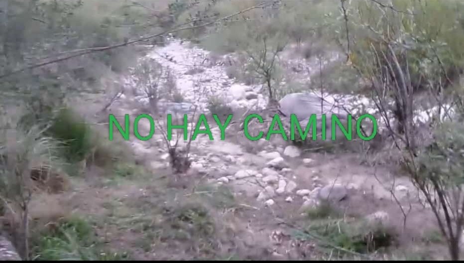 Póster del corto NO HAY CAMINO