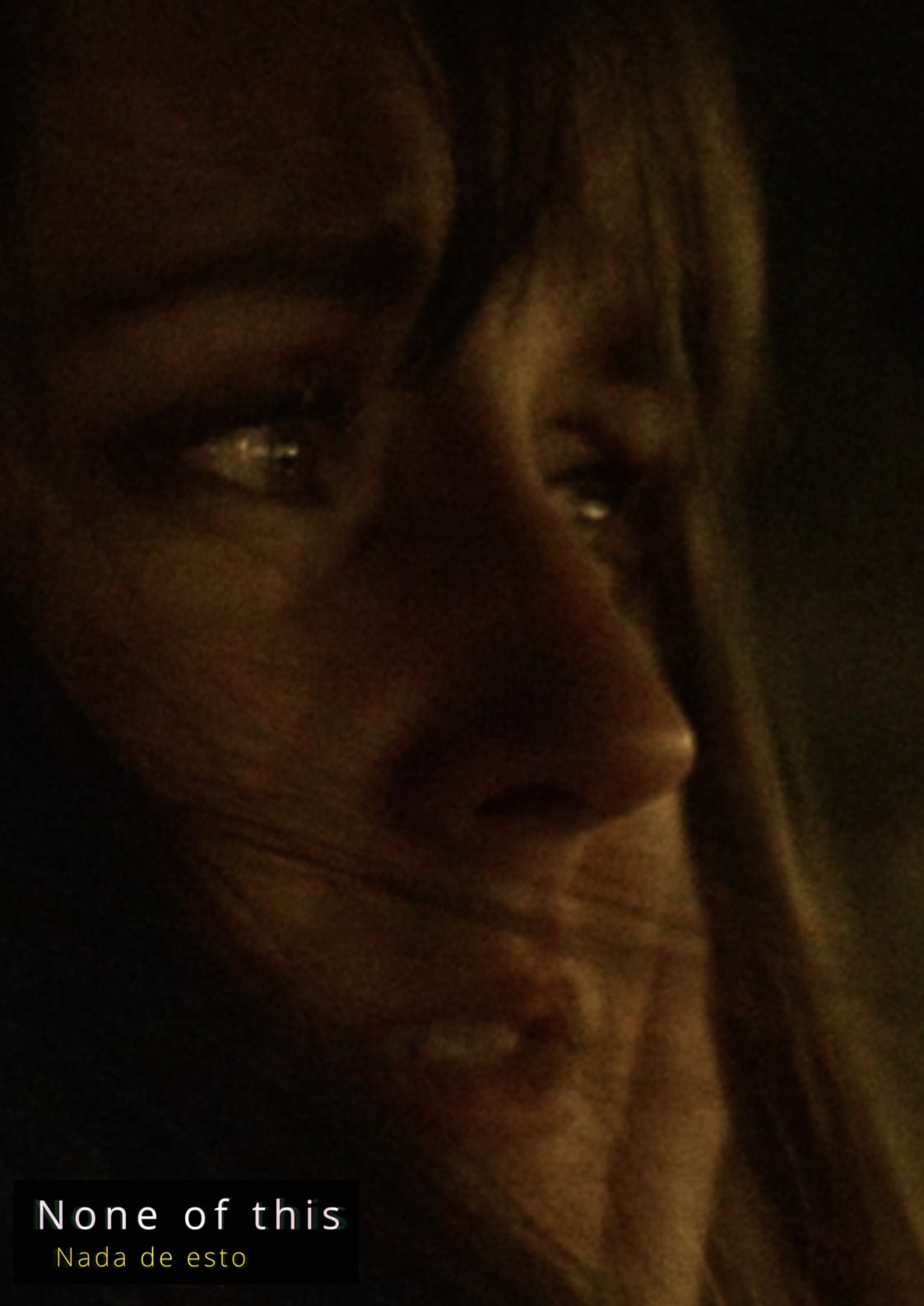 Póster del corto None of this – Nada de esto