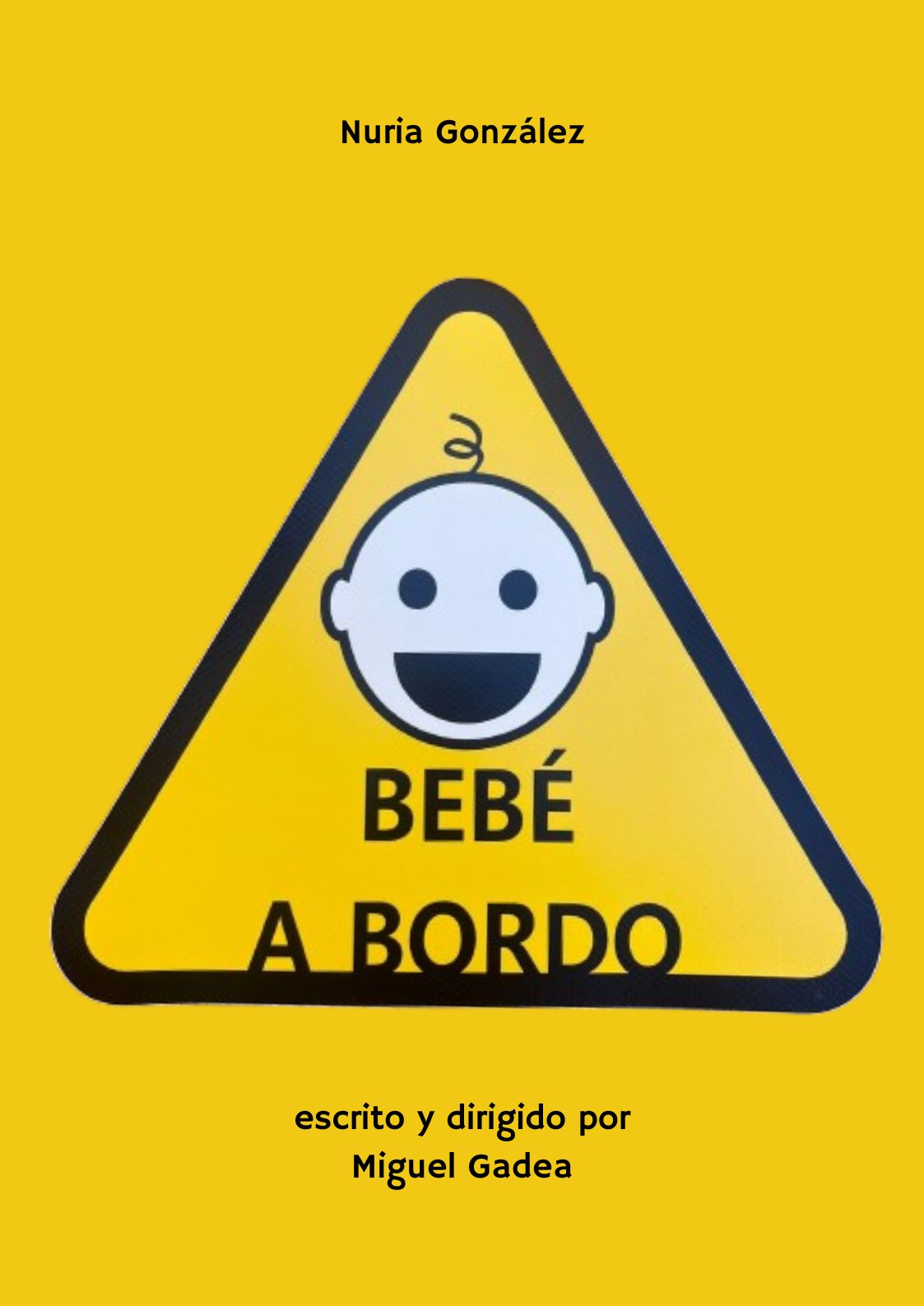 Póster del corto Bebé a Bordo