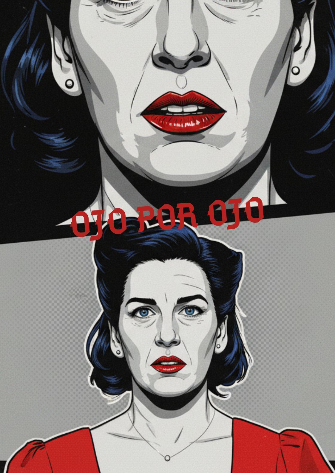 Póster del corto OJO POR OJO