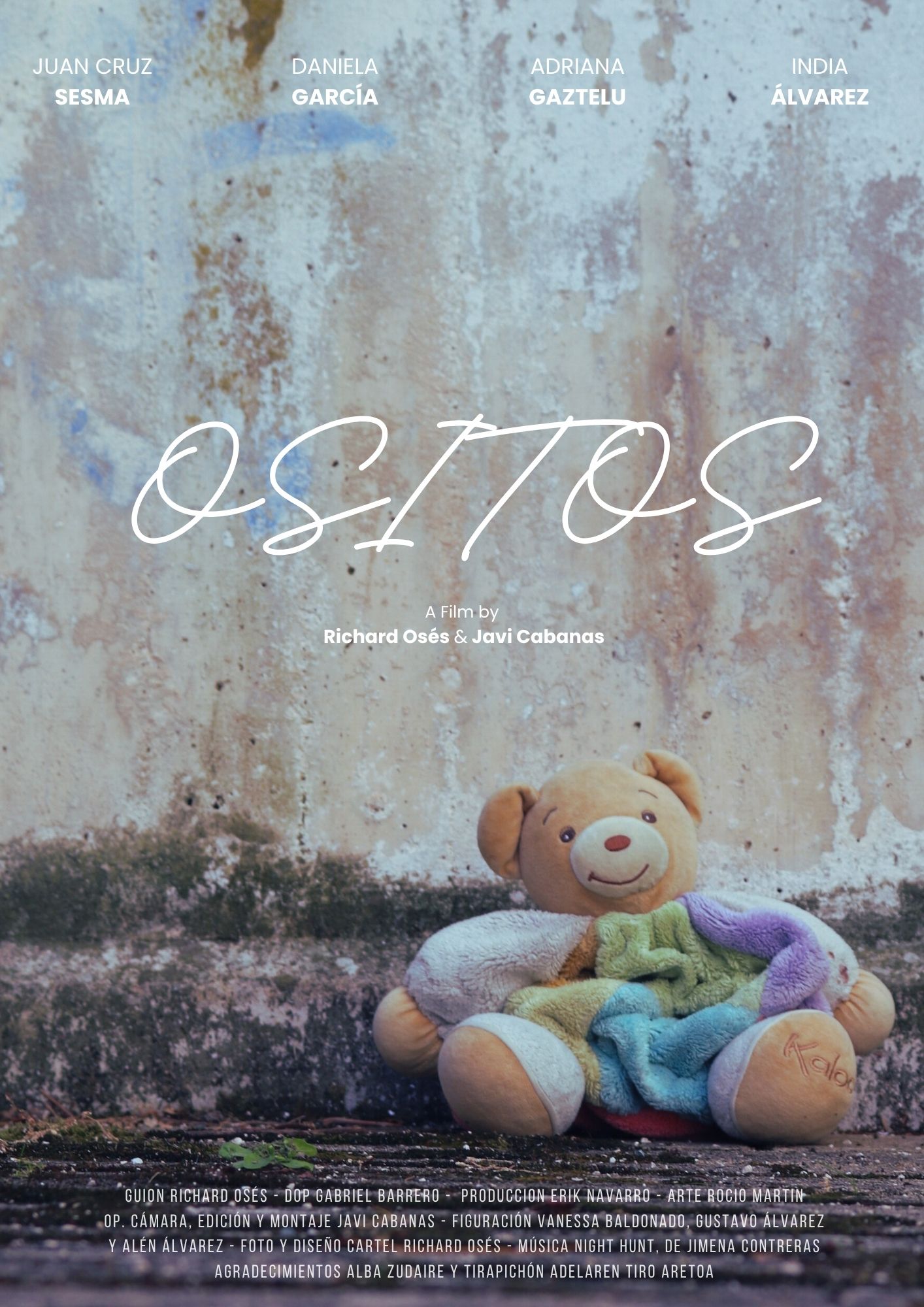 Póster del corto Ositos