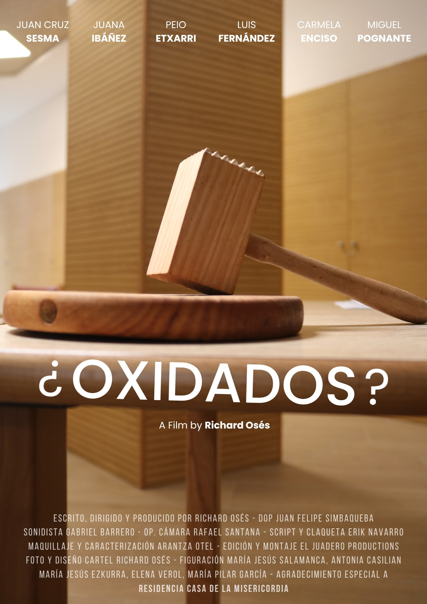 Póster del corto ¿Oxidados?