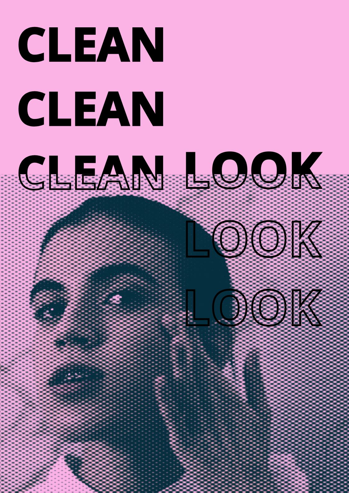 Póster del corto CLEAN LOOK