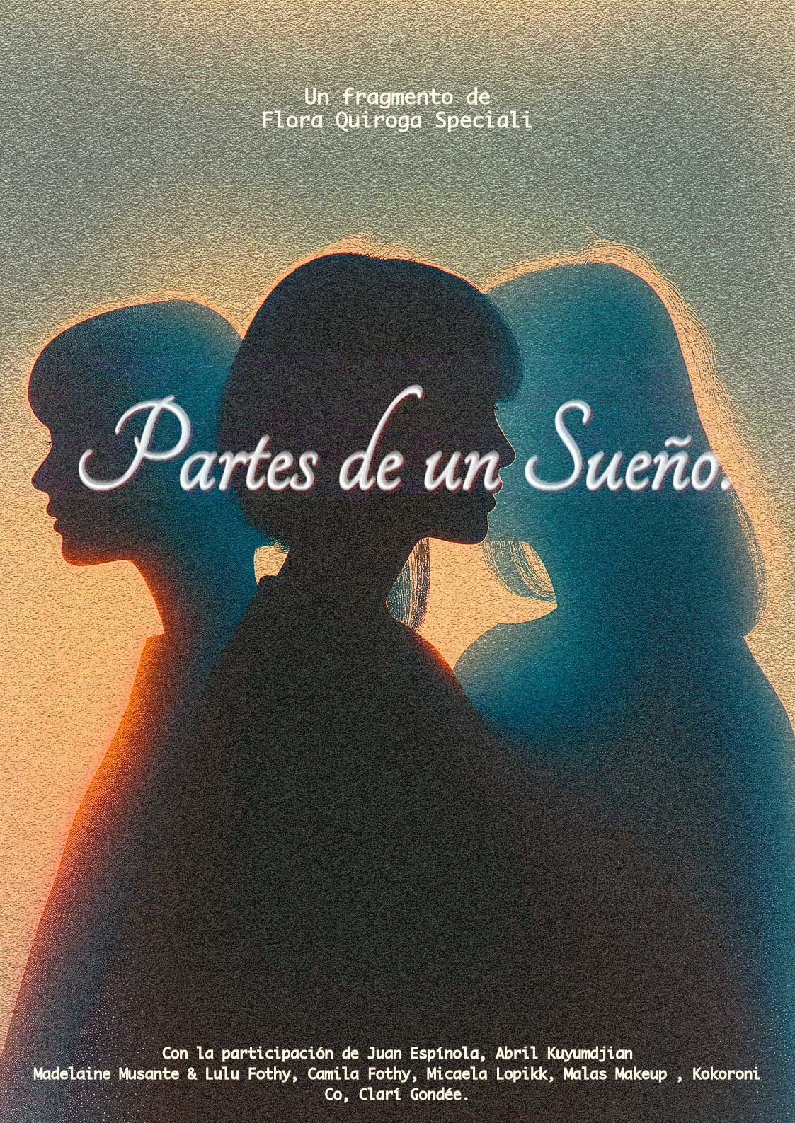 Póster del corto Partes de un sueño