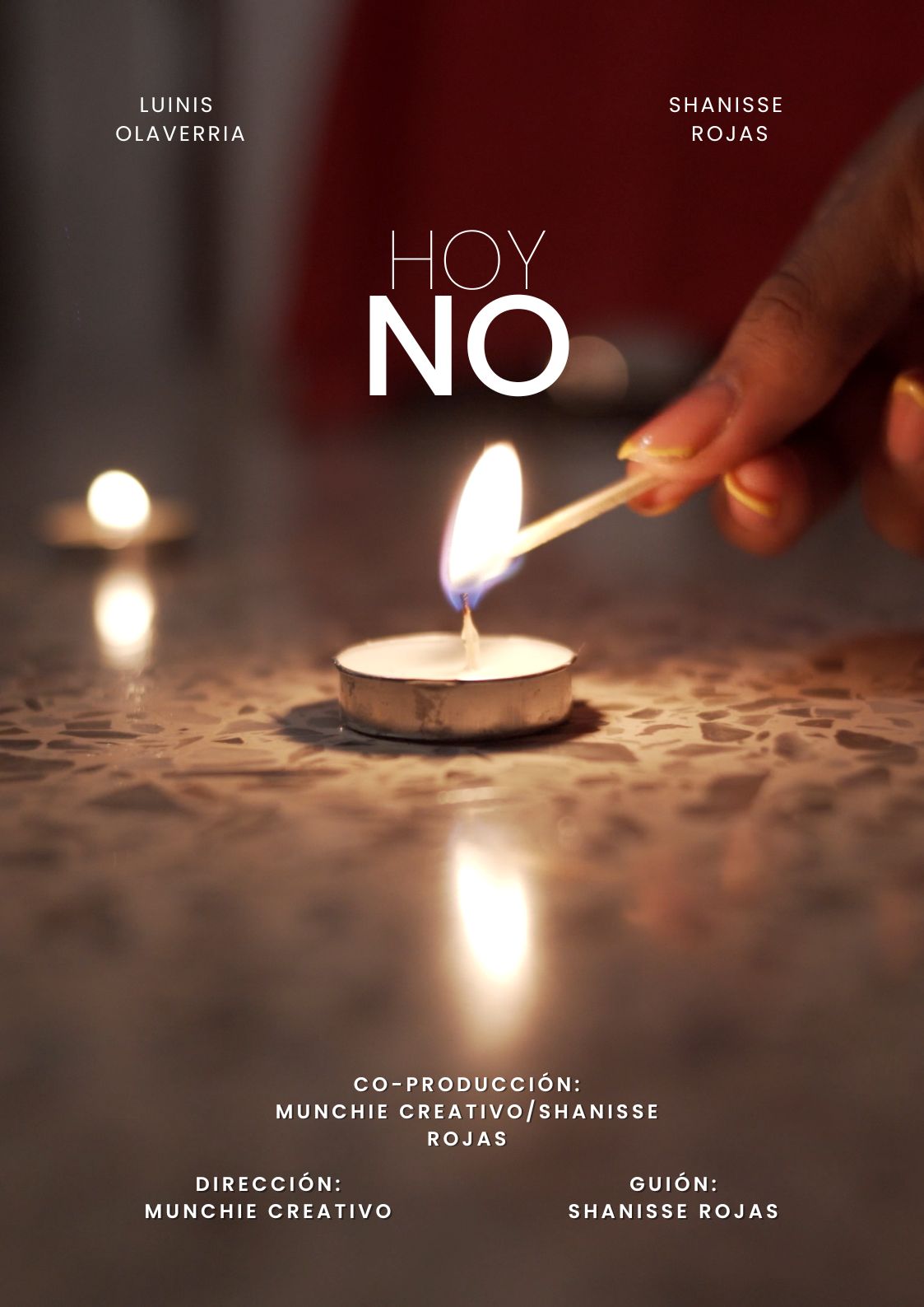 Póster del corto Hoy no.