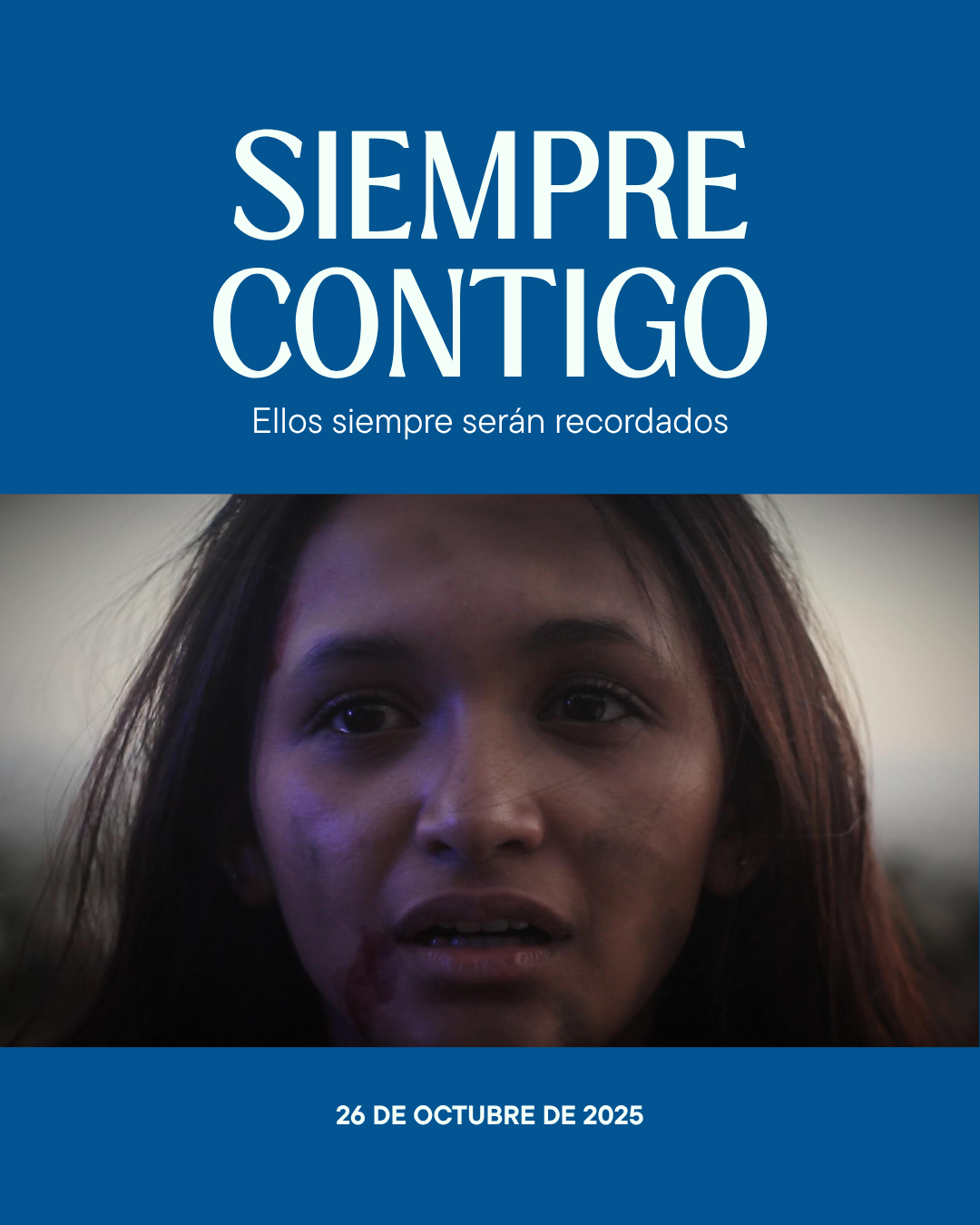 Póster del corto Siempre contigo