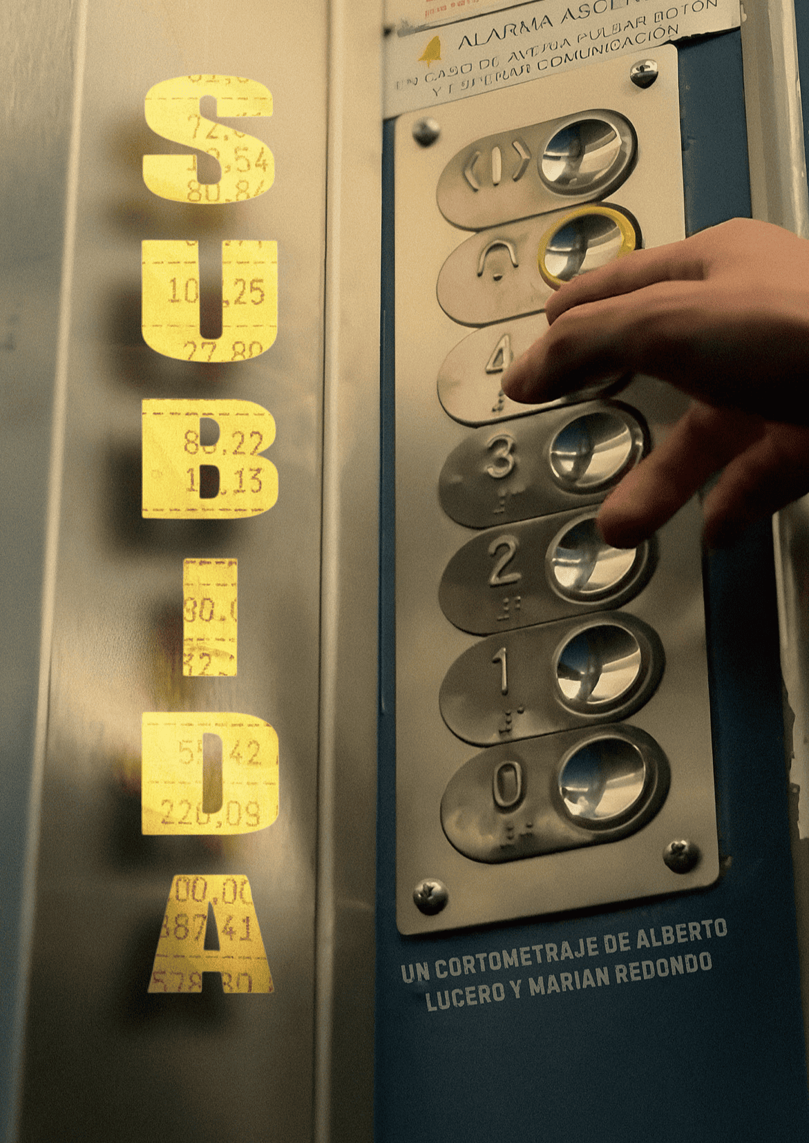 Póster del corto Subida