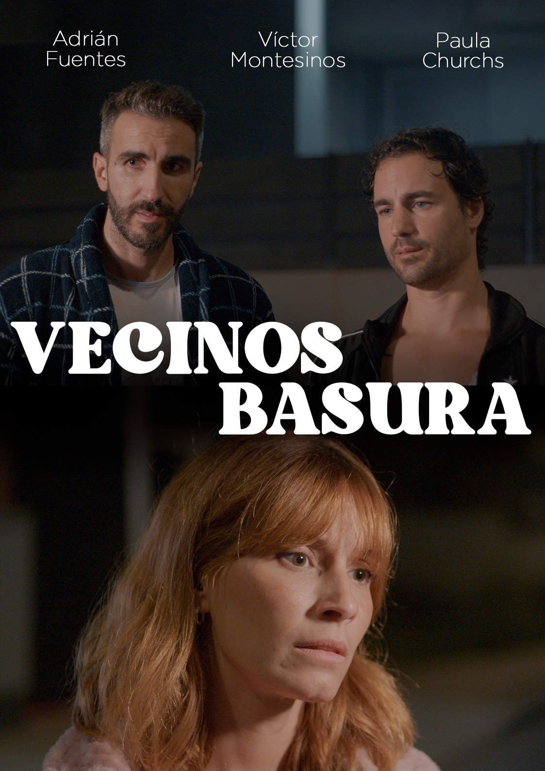 Póster del corto Vecinos basura