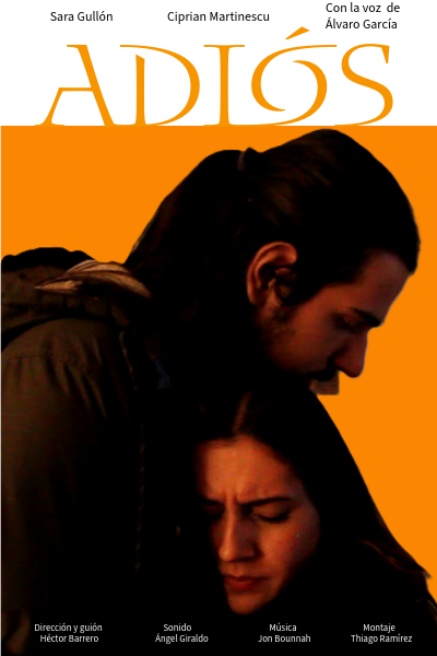 Póster del corto Adiós