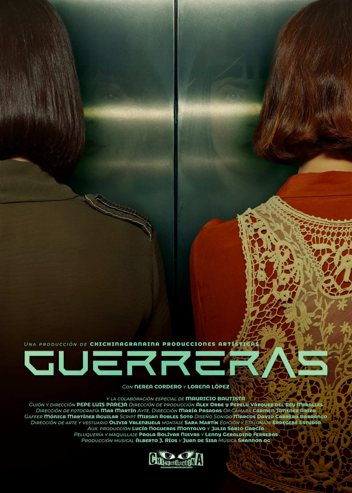 Póster del corto GUERRERAS