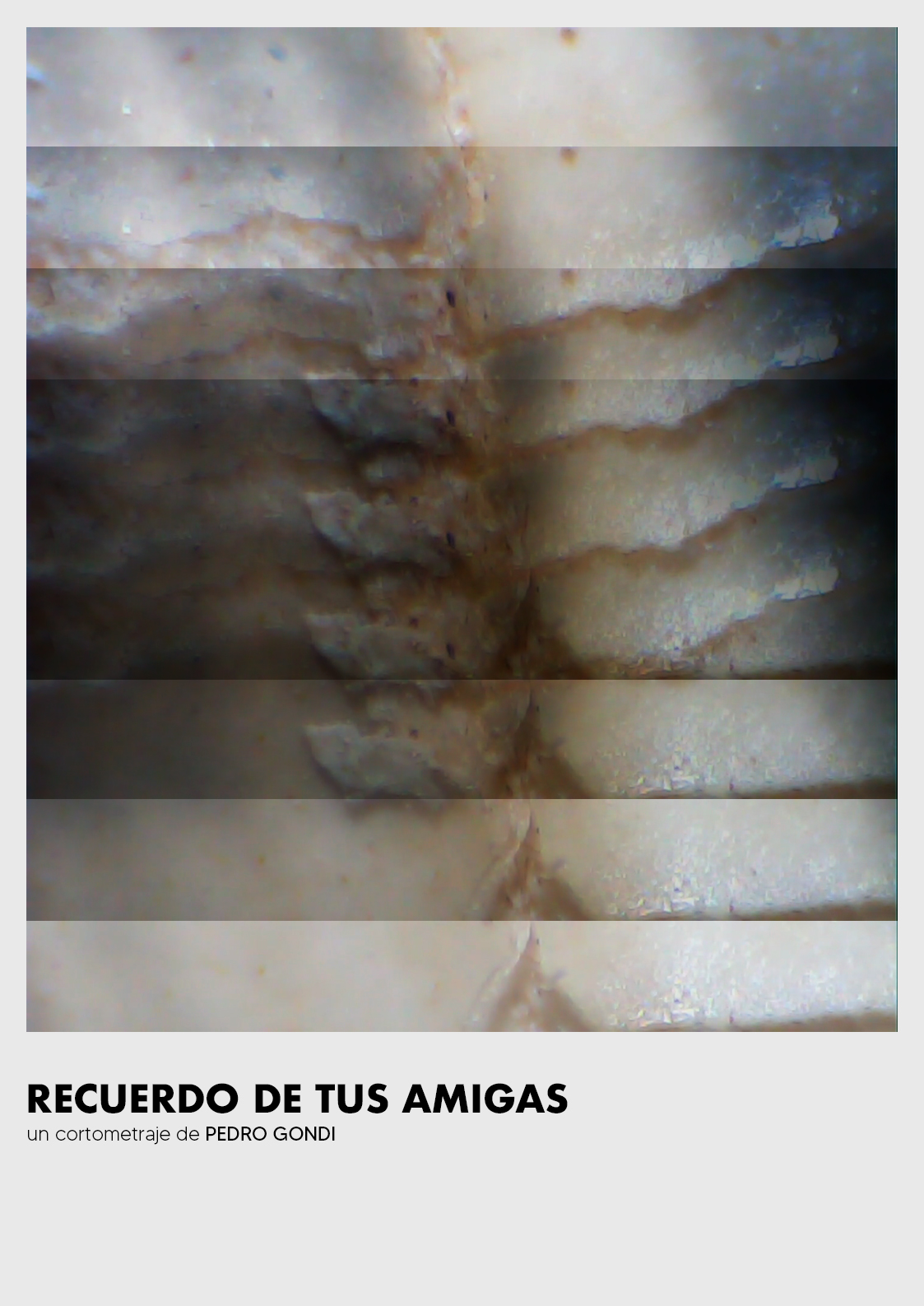 Póster del corto Recuerdo de tus amigas