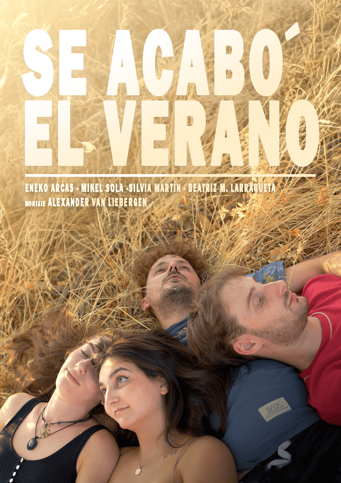 Póster del corto SE ACABÓ EL VERANO