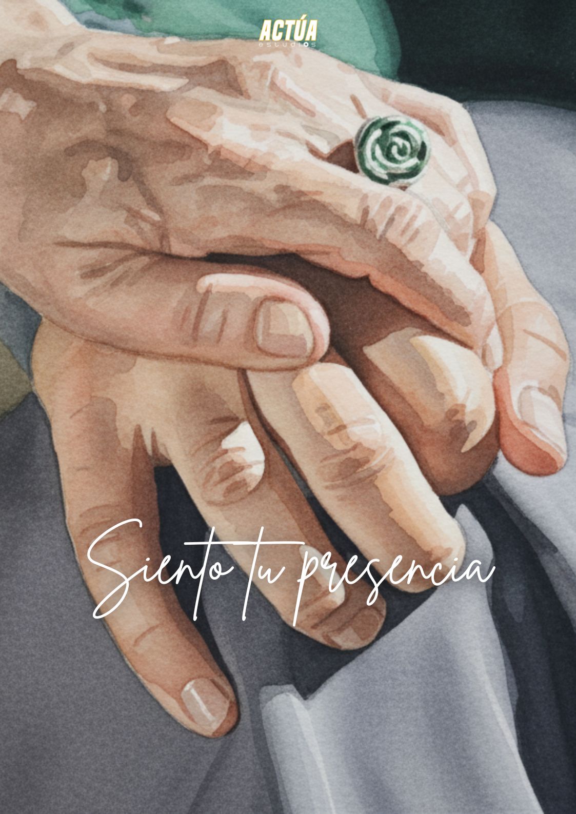 Póster del corto SIENTO TU PRESENCIA