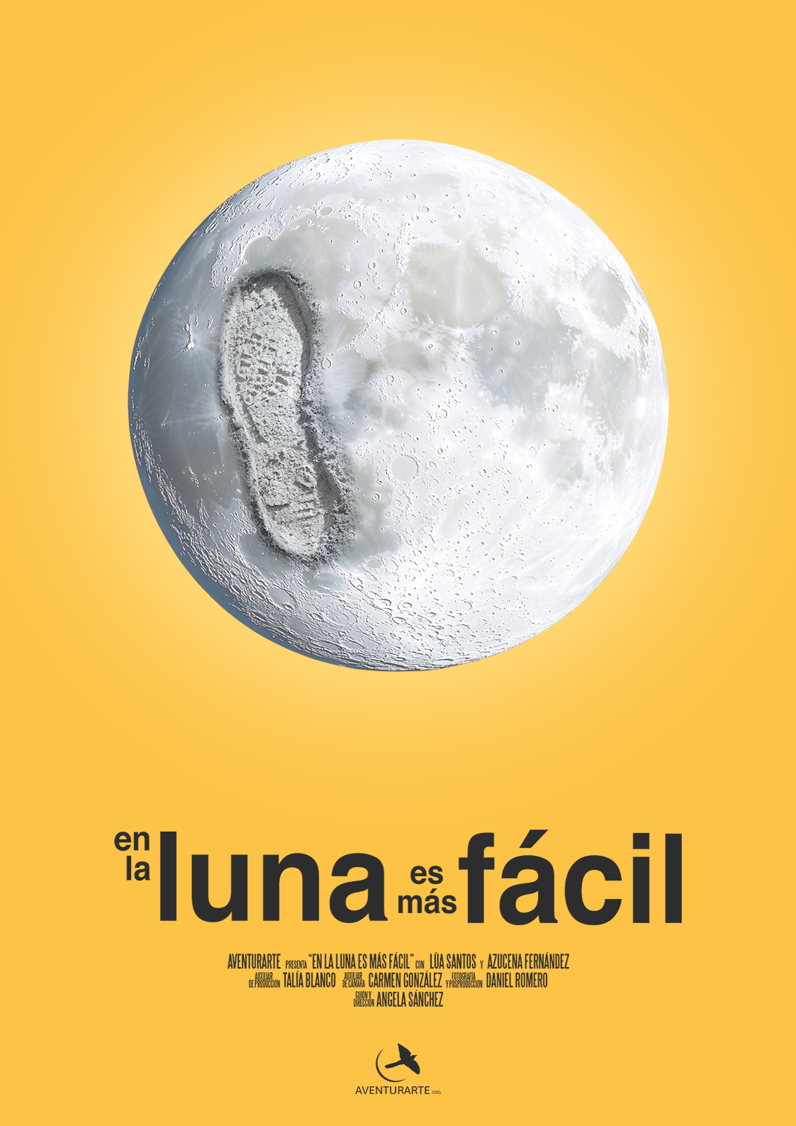 Póster del corto En la luna es más fácil