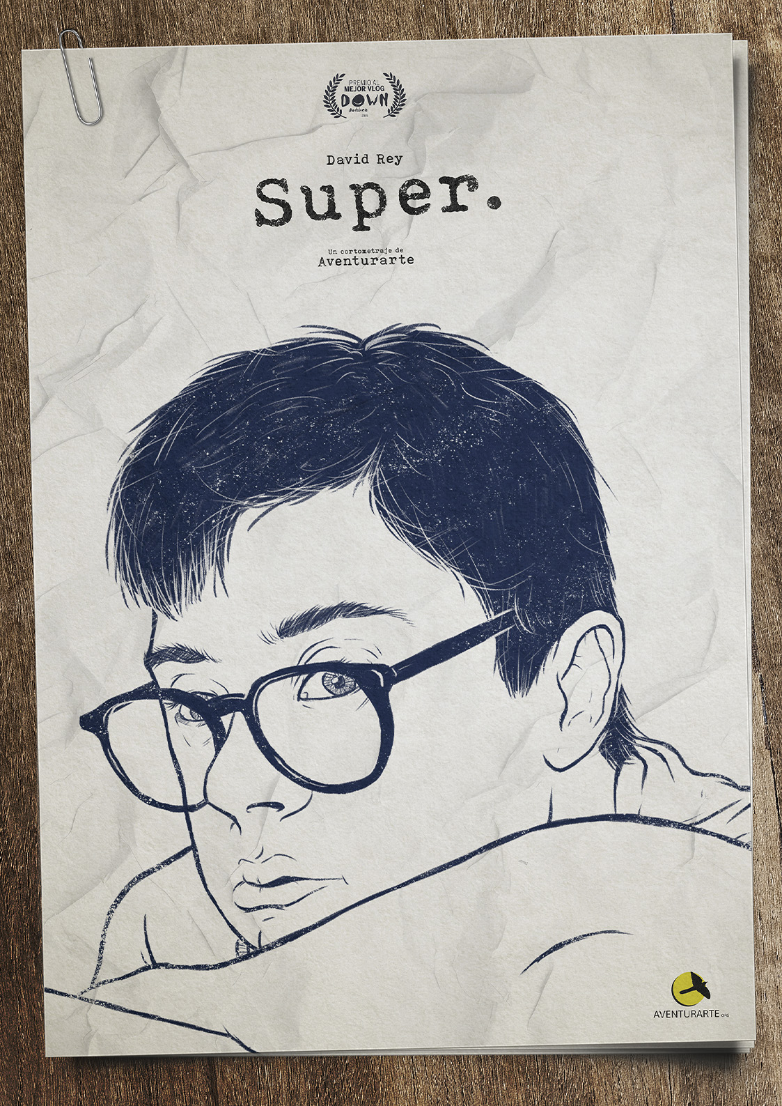 Póster del corto Super