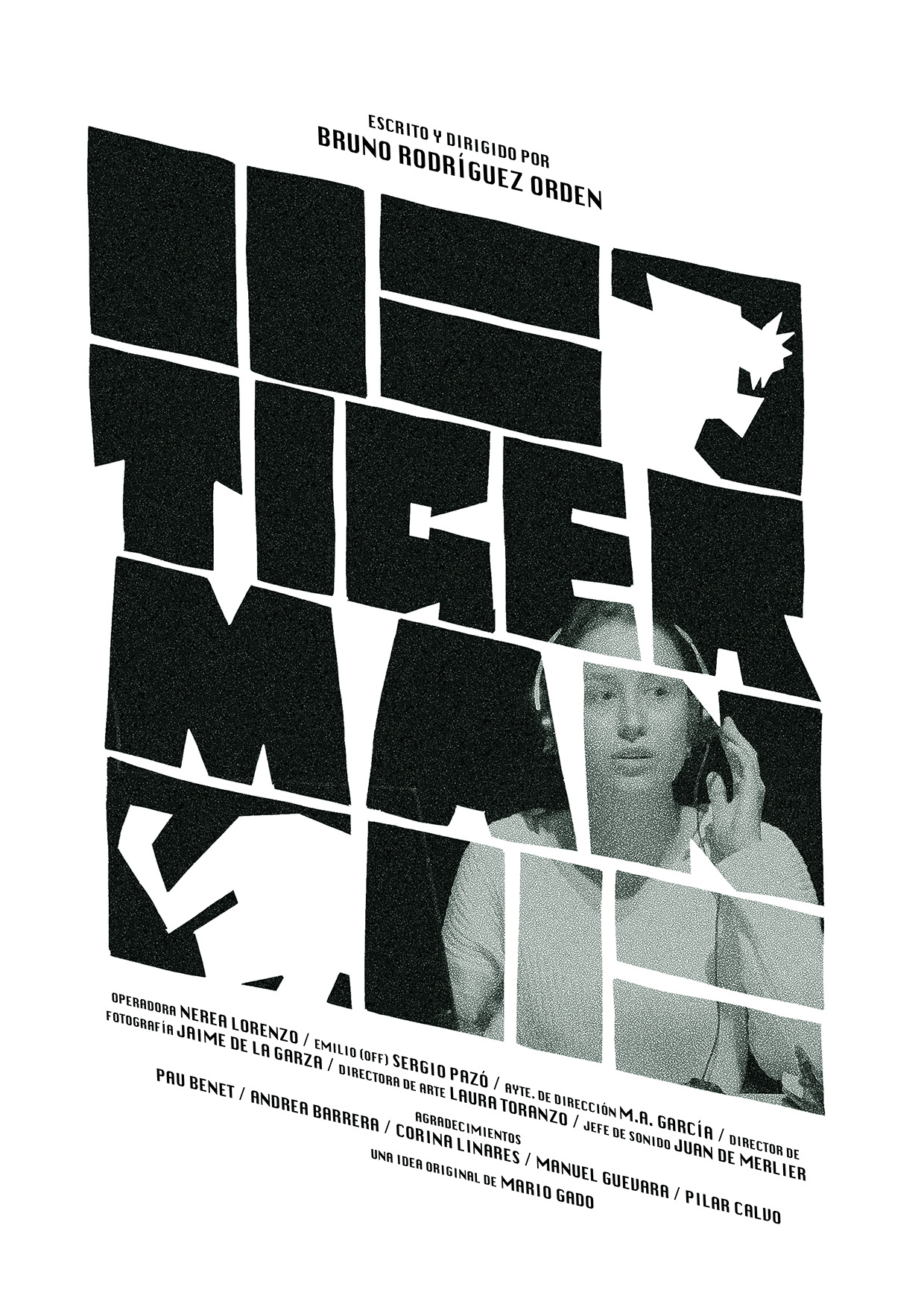 Póster del corto TIGER MAN