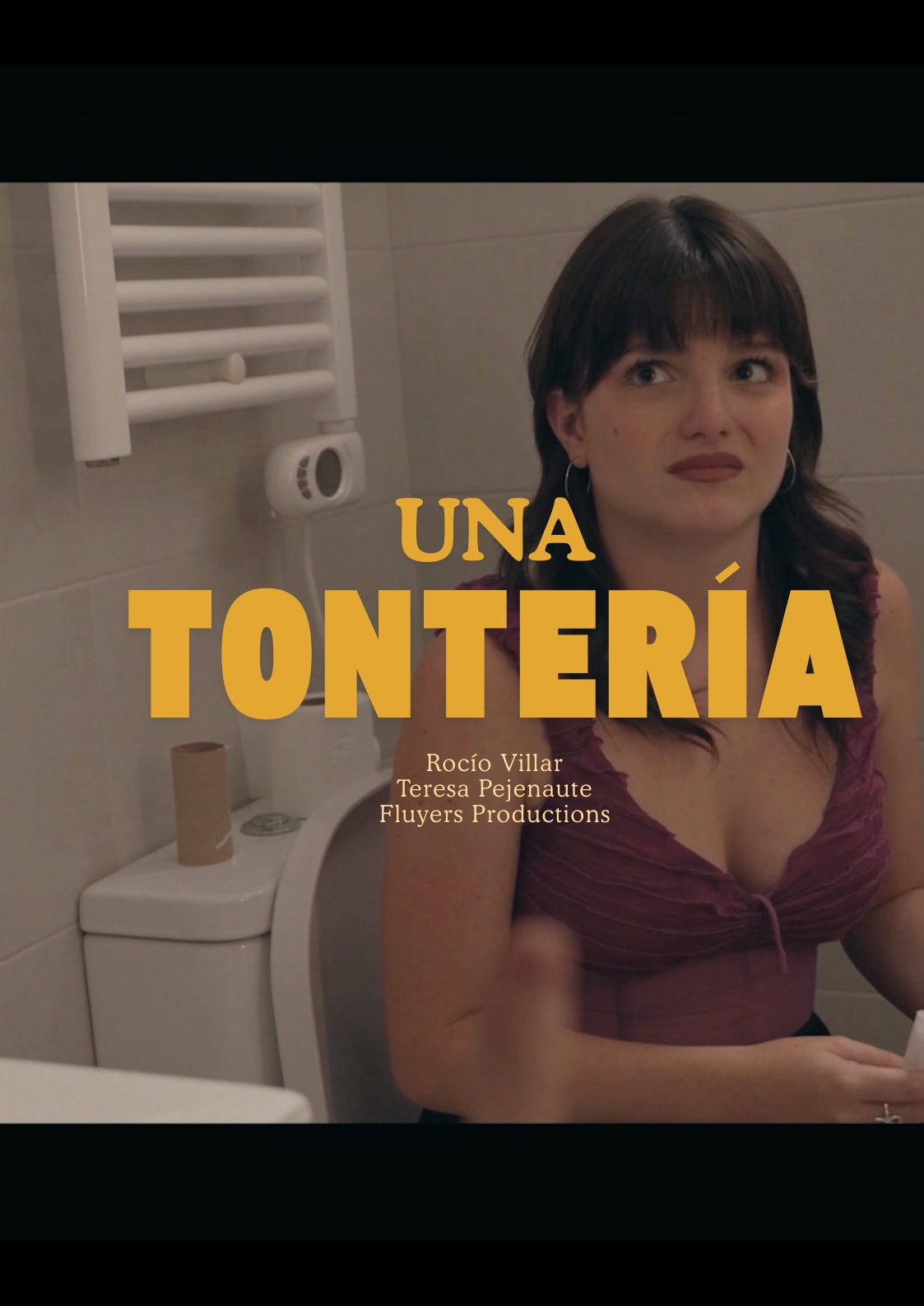 Póster del corto UNA TONTERÍA