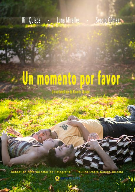 Póster del corto Un momento por favor