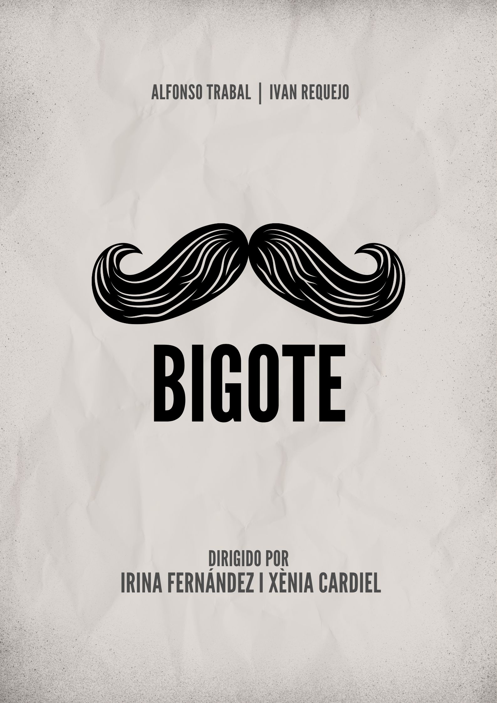 Póster del corto BIGOTE