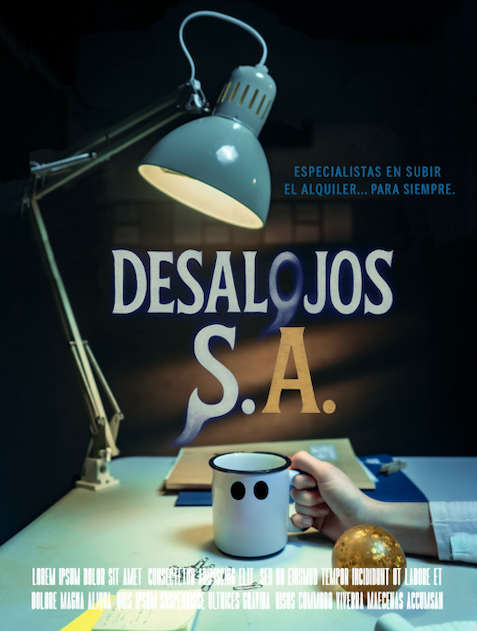 Póster del corto DESALOJOS S.A