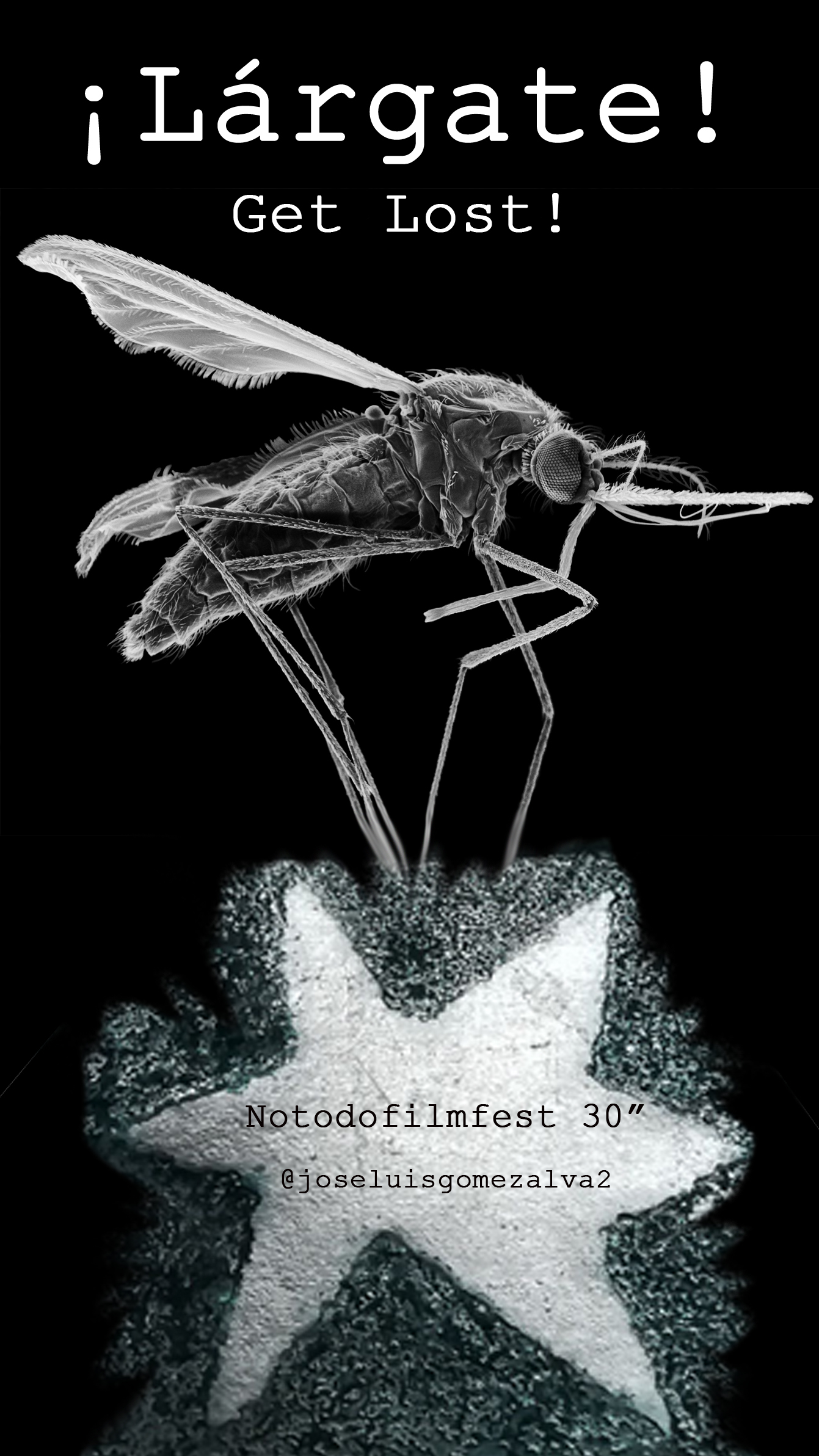 Póster del corto Lárgate 2