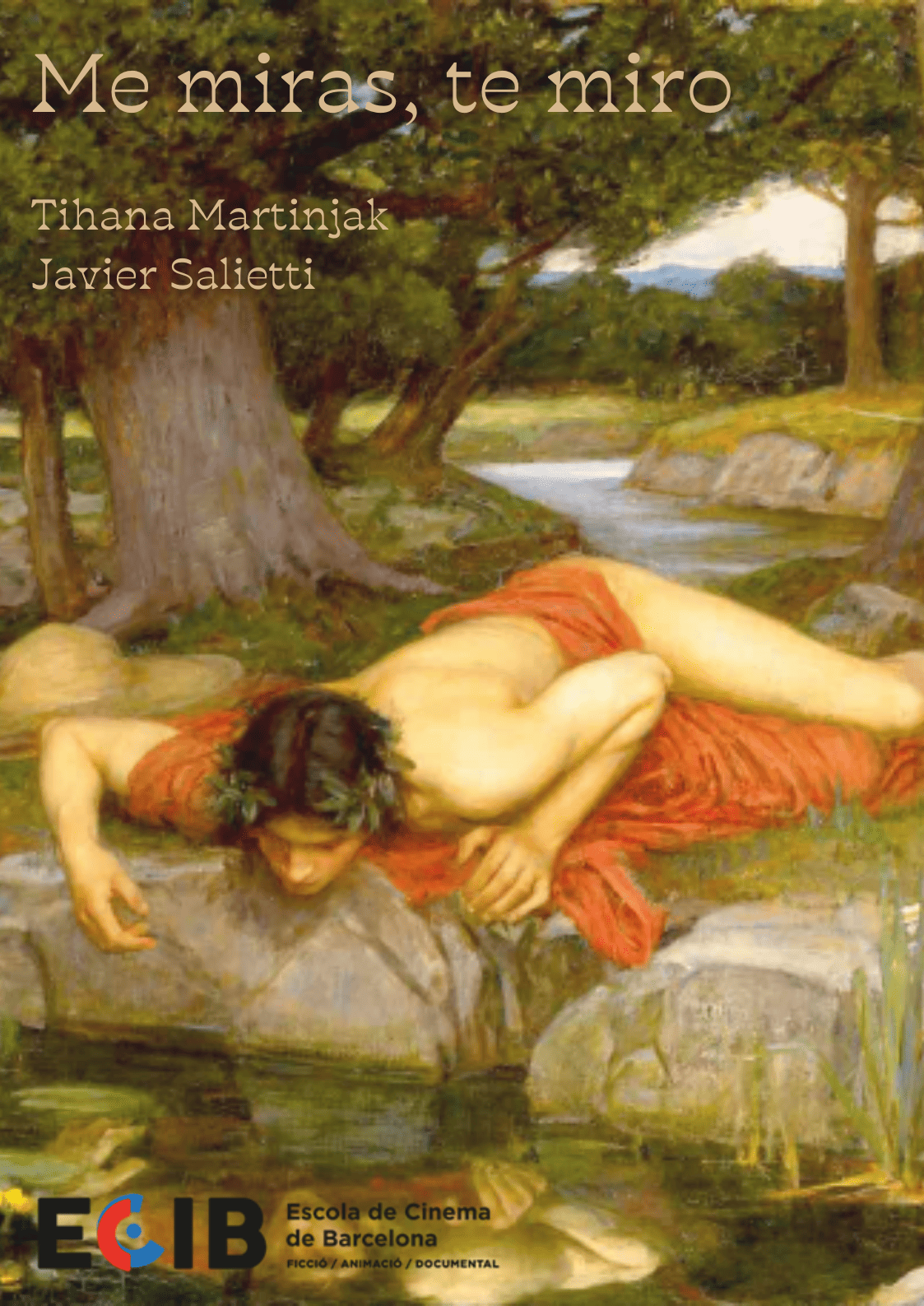 Póster del corto Me miras, te miro