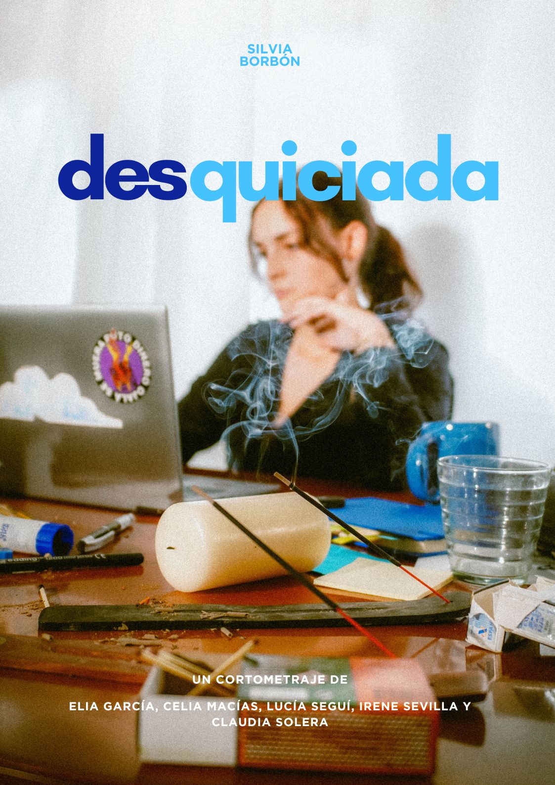 Póster del corto DESQUICIADA