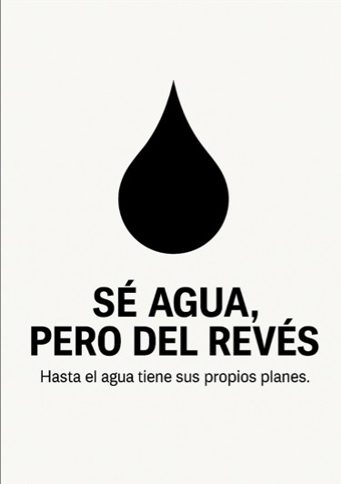 Póster del corto Se agua, pero del reves