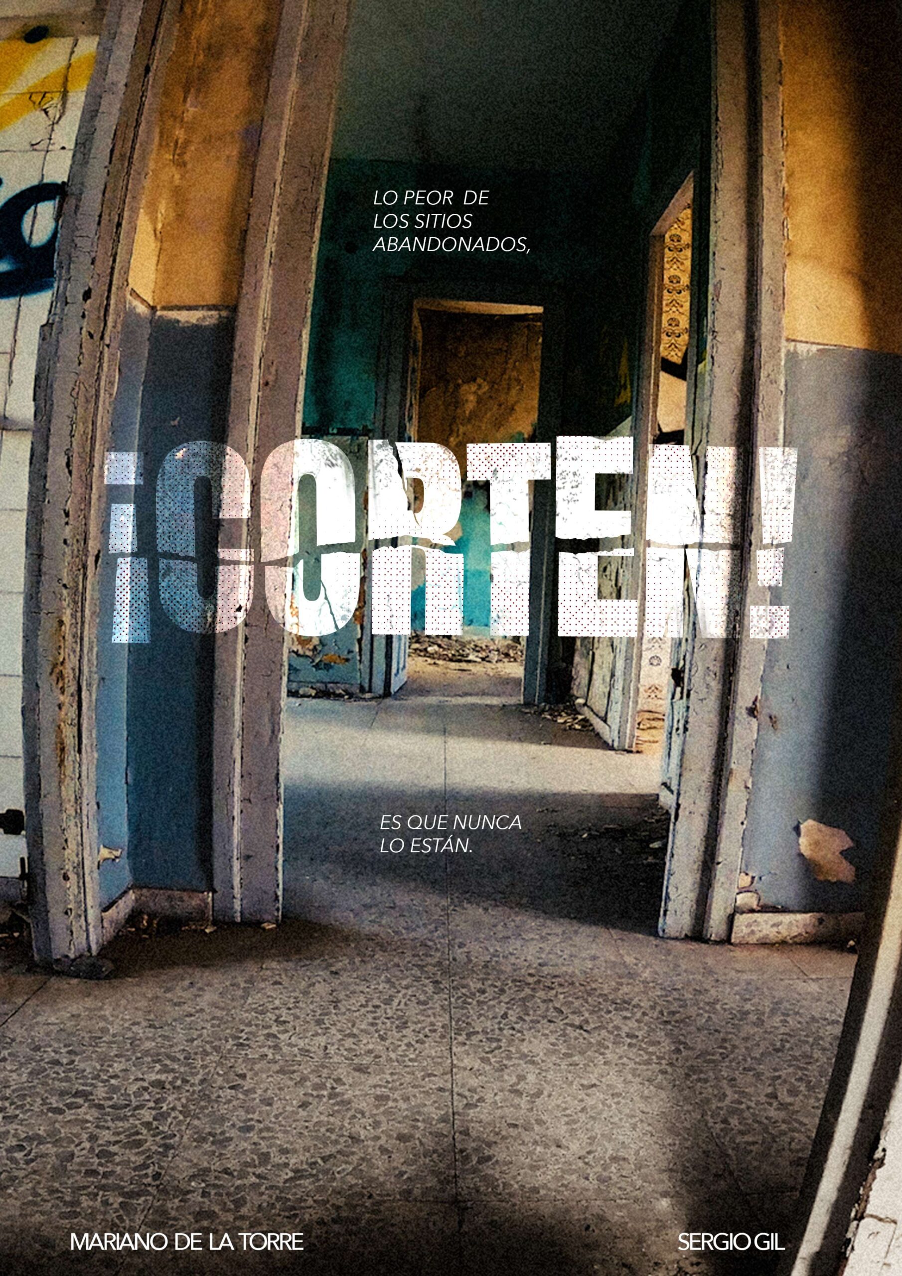 Póster del corto ¡Corten!