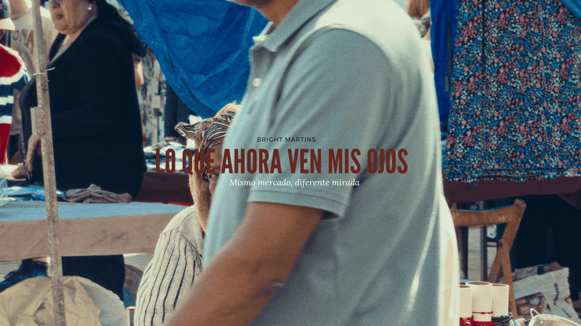 Póster del corto Lo que ahora ven mis ojos